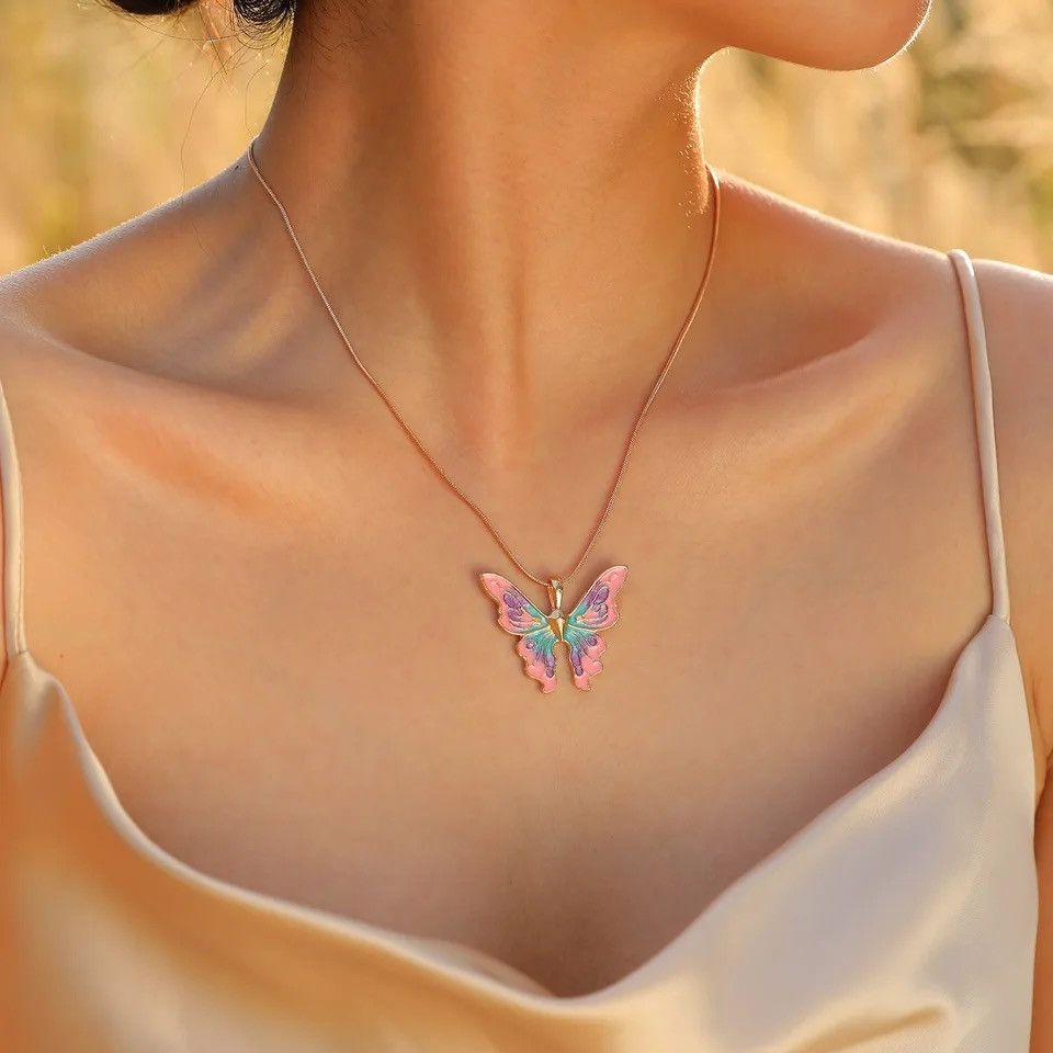 Other Vivid Butterfly Necklace Size ONE SIZE - 3 Thumbnail