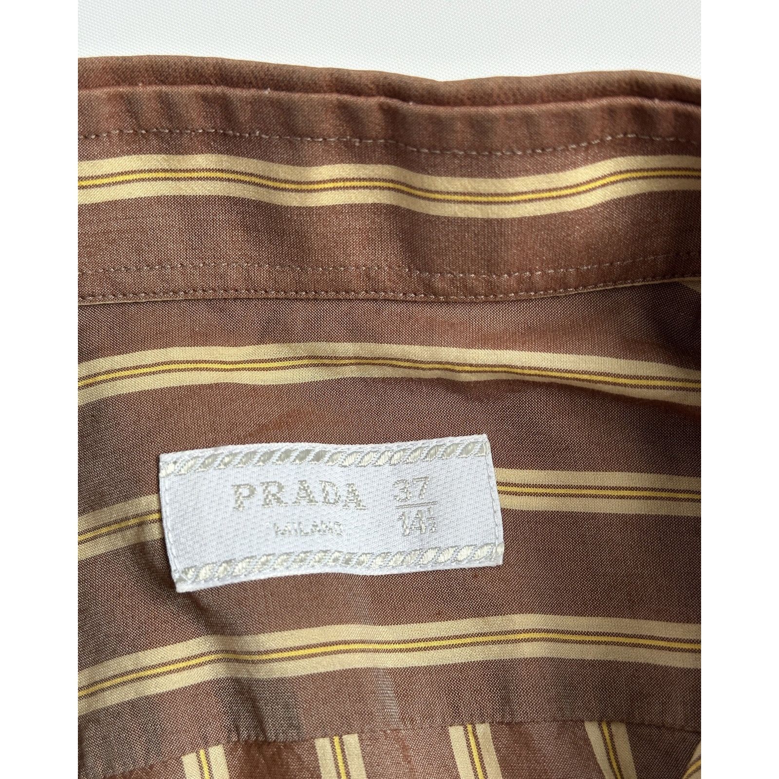 Prada Prada Short Sleeve Button Up Shirt Size US XS / EU 42 / 0 - 3 Thumbnail