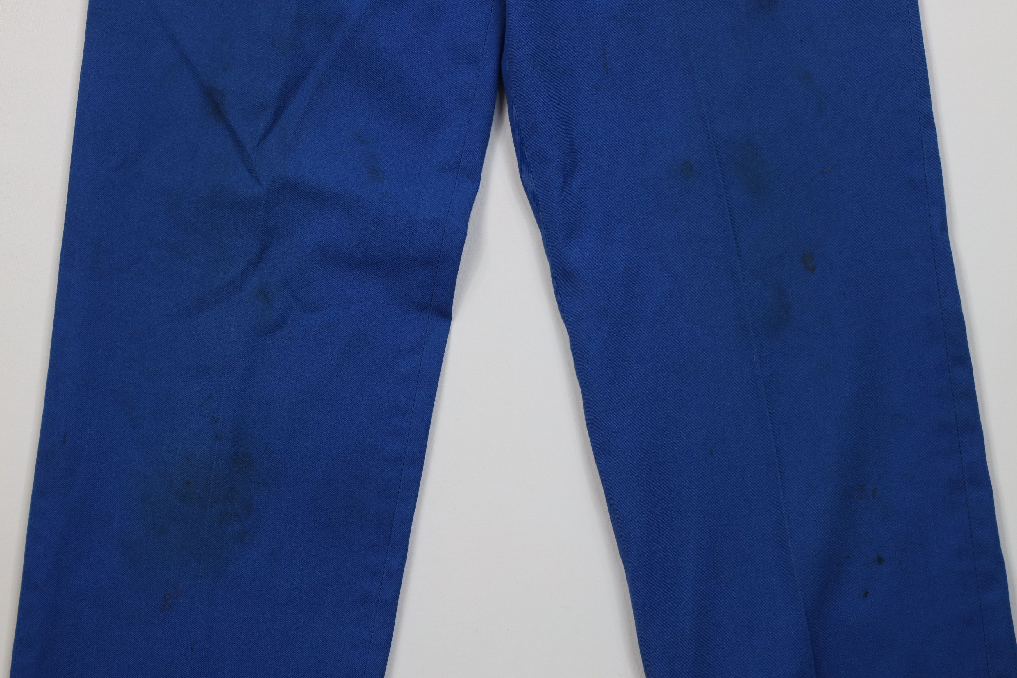 Vintage Vintage 70s 80s Streetwear Workwear Trousers Pants Blue USA Size US 30 / EU 46 - 3 Thumbnail