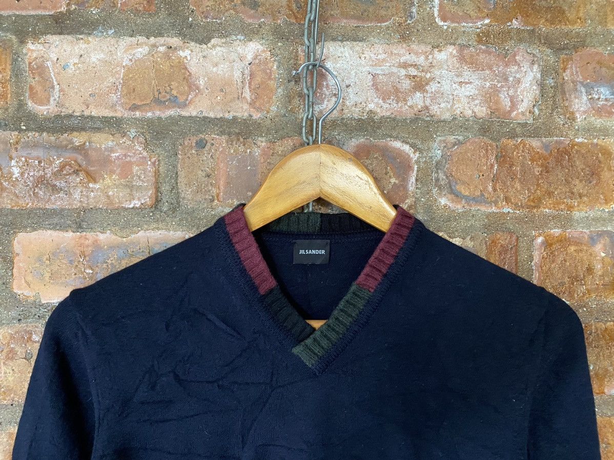 Jil Sander 1990s Jil Sander wool neck multicolor Size US XS / EU 42 / 0 - 3 Thumbnail