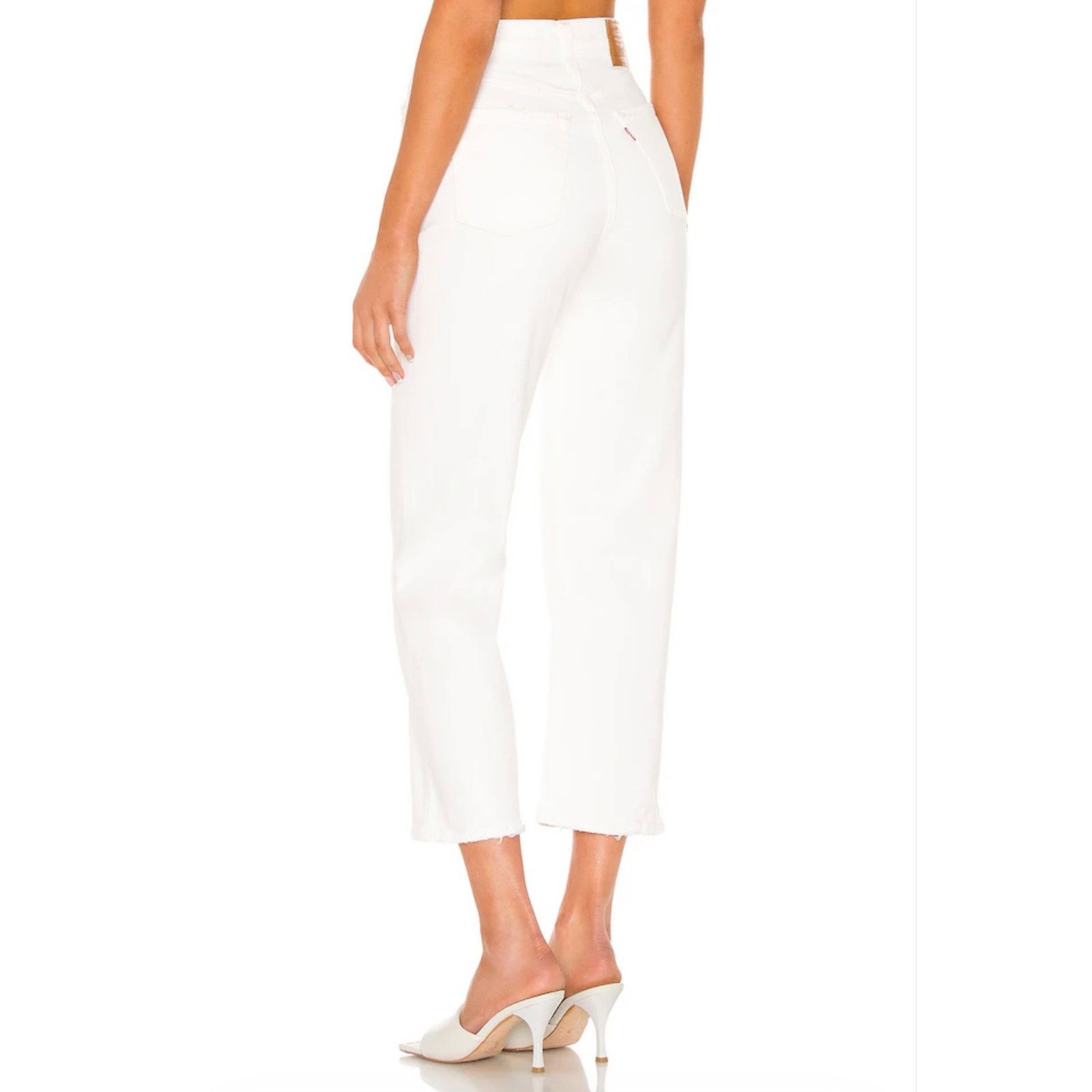 Levi's Levi’s Ribcage Straight Ankle Jeans in Cloud Over size 27 Size 27" / US 4 / IT 40 - 2 Thumbnail