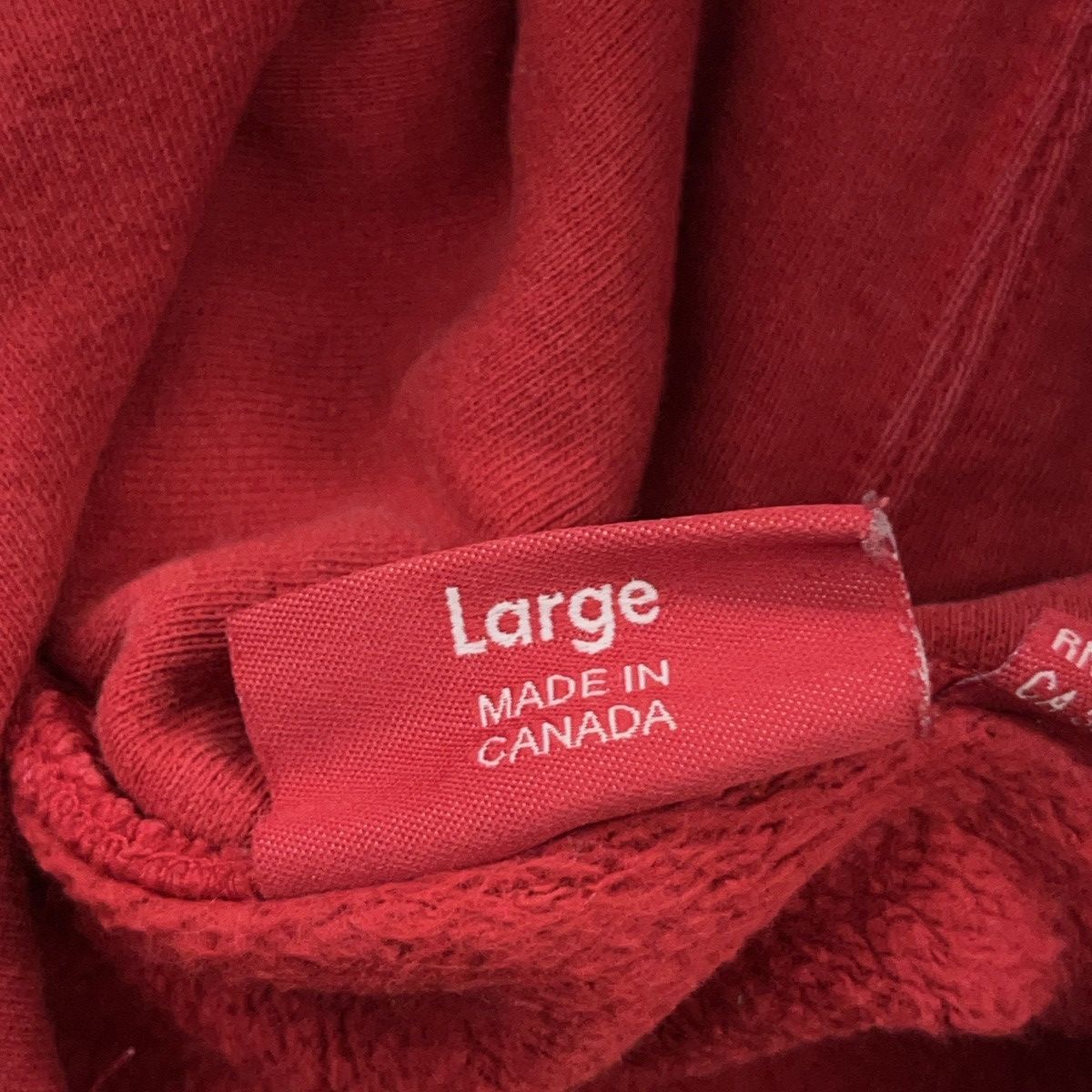 Supreme Supreme Uzi Hoodie Red L Made in Canada Vintage Size US L / EU 52-54 / 3 - 7 Thumbnail