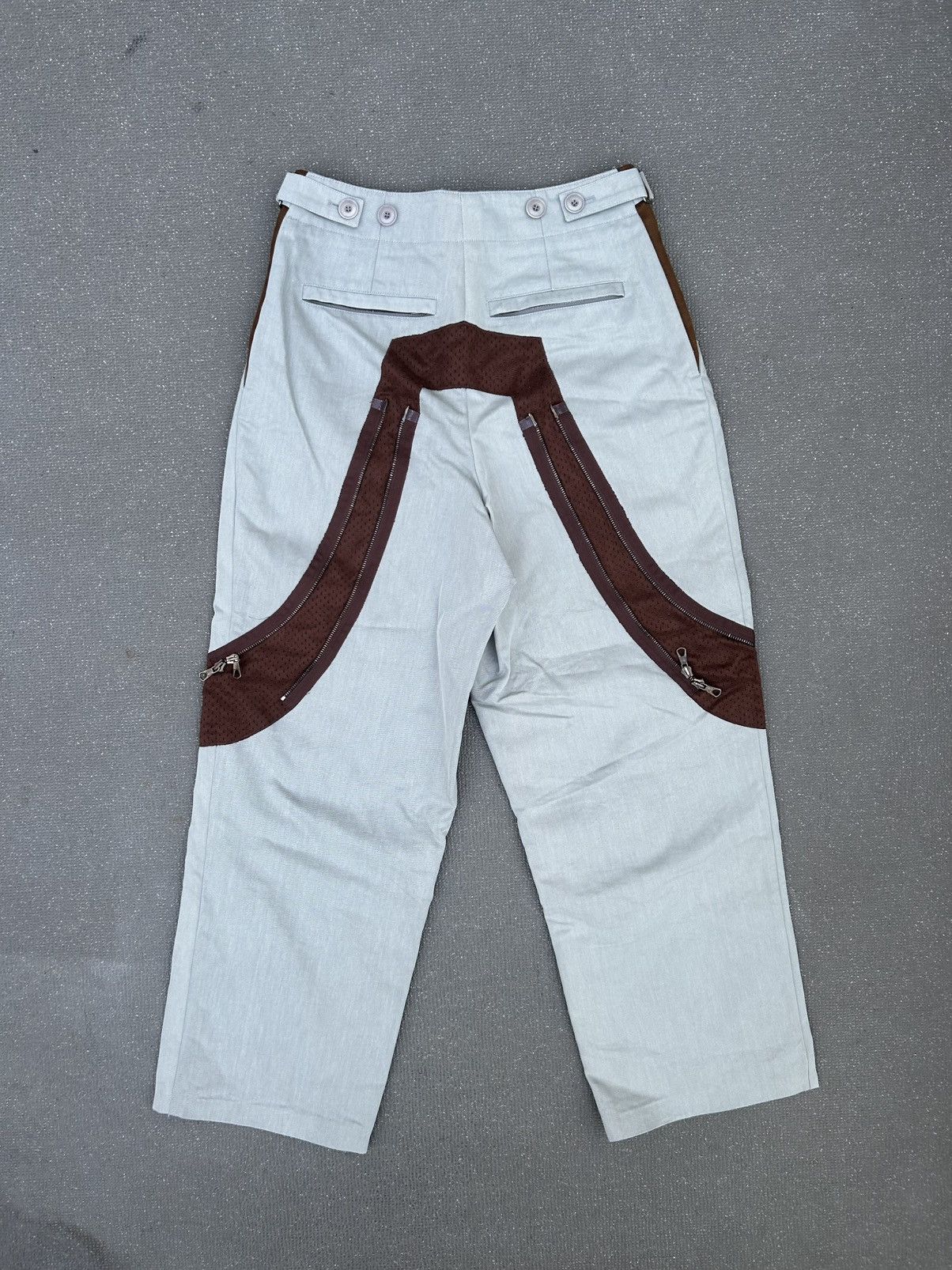 Kiko Kostadinov Kiko Kostadinov SS20 Lapsed Influence Trousers Wild Dove Size US 30 / EU 46 - 4 Thumbnail