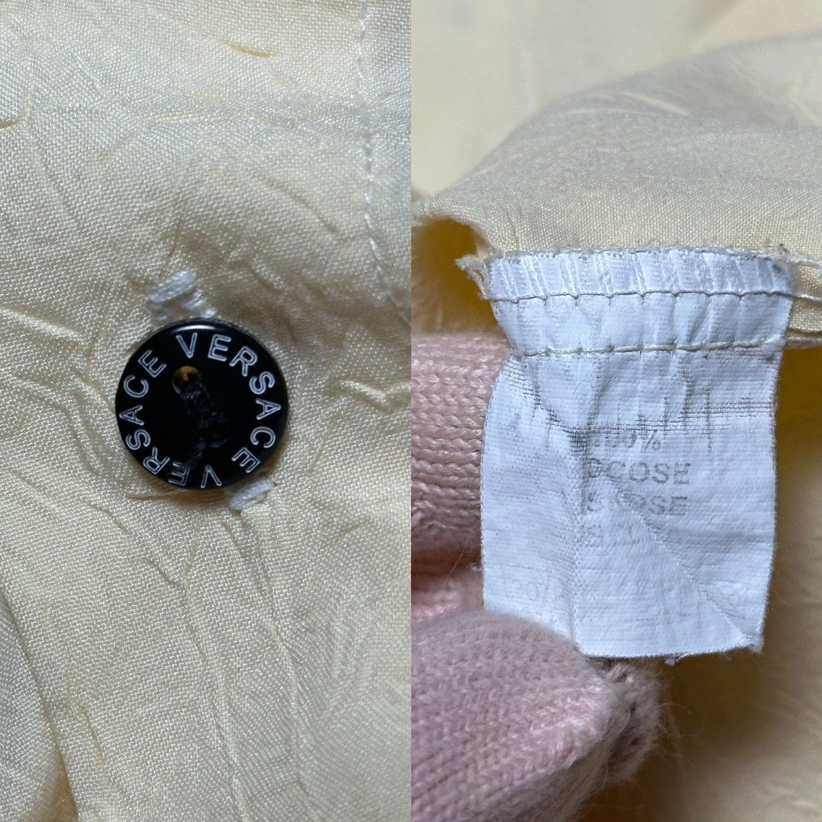 Versace × Versace Jeans Couture × Vintage Vintage Versace Jeans Couture Shirt Size US M / EU 48-50 / 2 - 8 Thumbnail