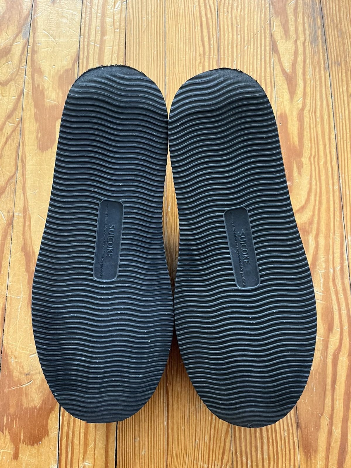 Suicoke Suicoke Moc Slippers Loafer Suede Black Shearling Lined Size US 9 / EU 42 - 5 Thumbnail