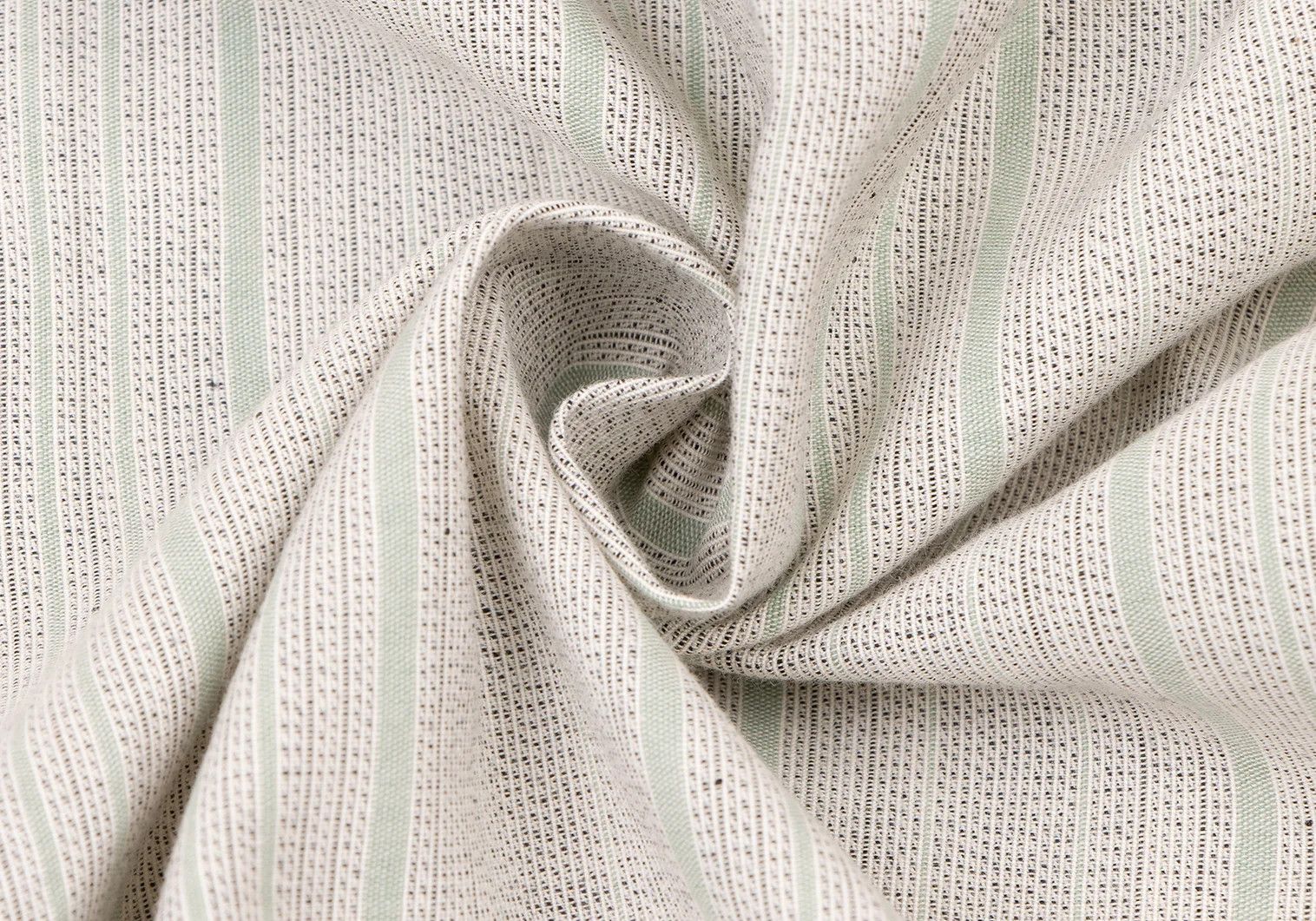 Emporio Armani Cotton Rayone Striped Shirt in Beige, Size L Size US L / EU 52-54 / 3 - 11 Thumbnail