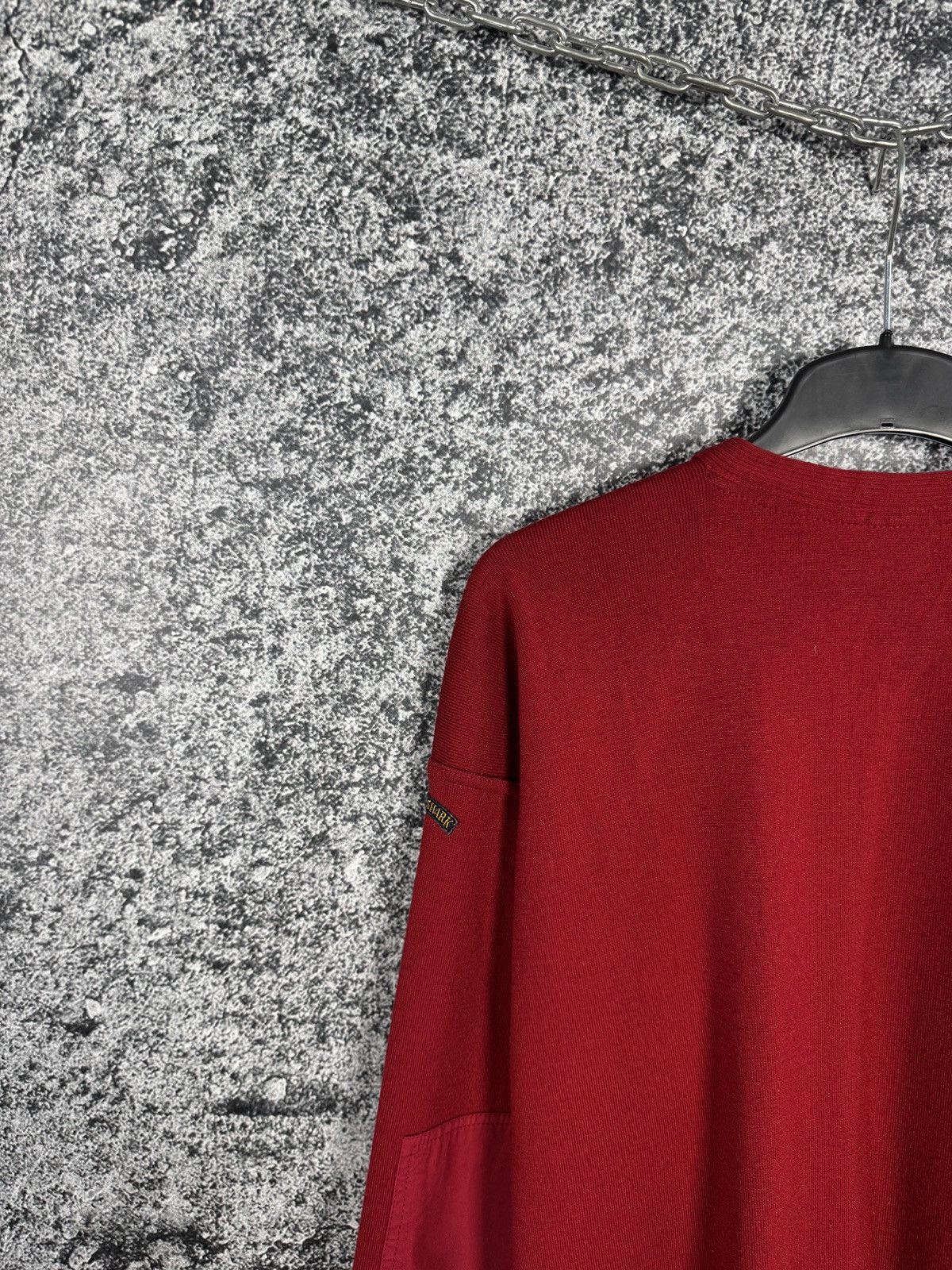 Paul & Shark Paul Shark Wool Sweater Red Henley Knit Made In Italy XL Size US XL / EU 56 / 4 - 13 Thumbnail