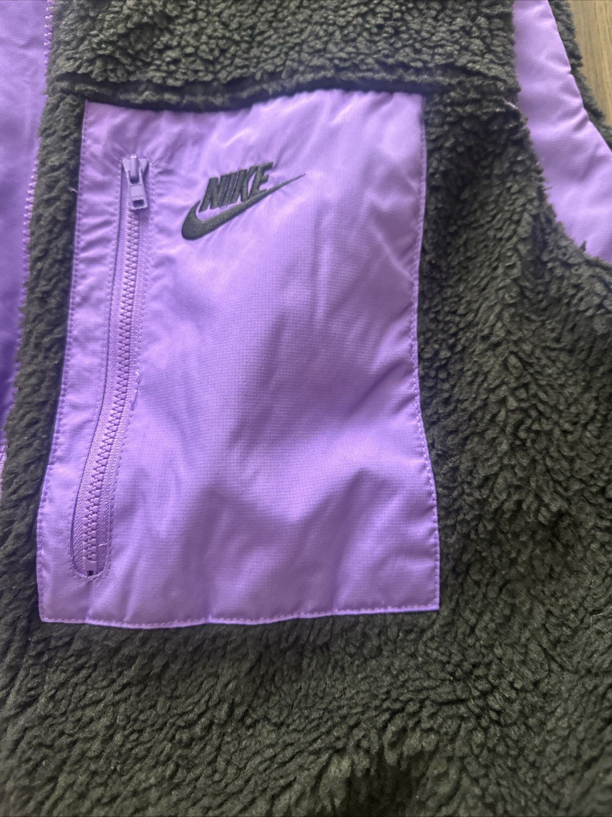 Nike Nike Men’s 2-in-1 Reversible Vest Black Purple (Fits XL) Size US L / EU 52-54 / 3 - 6 Thumbnail