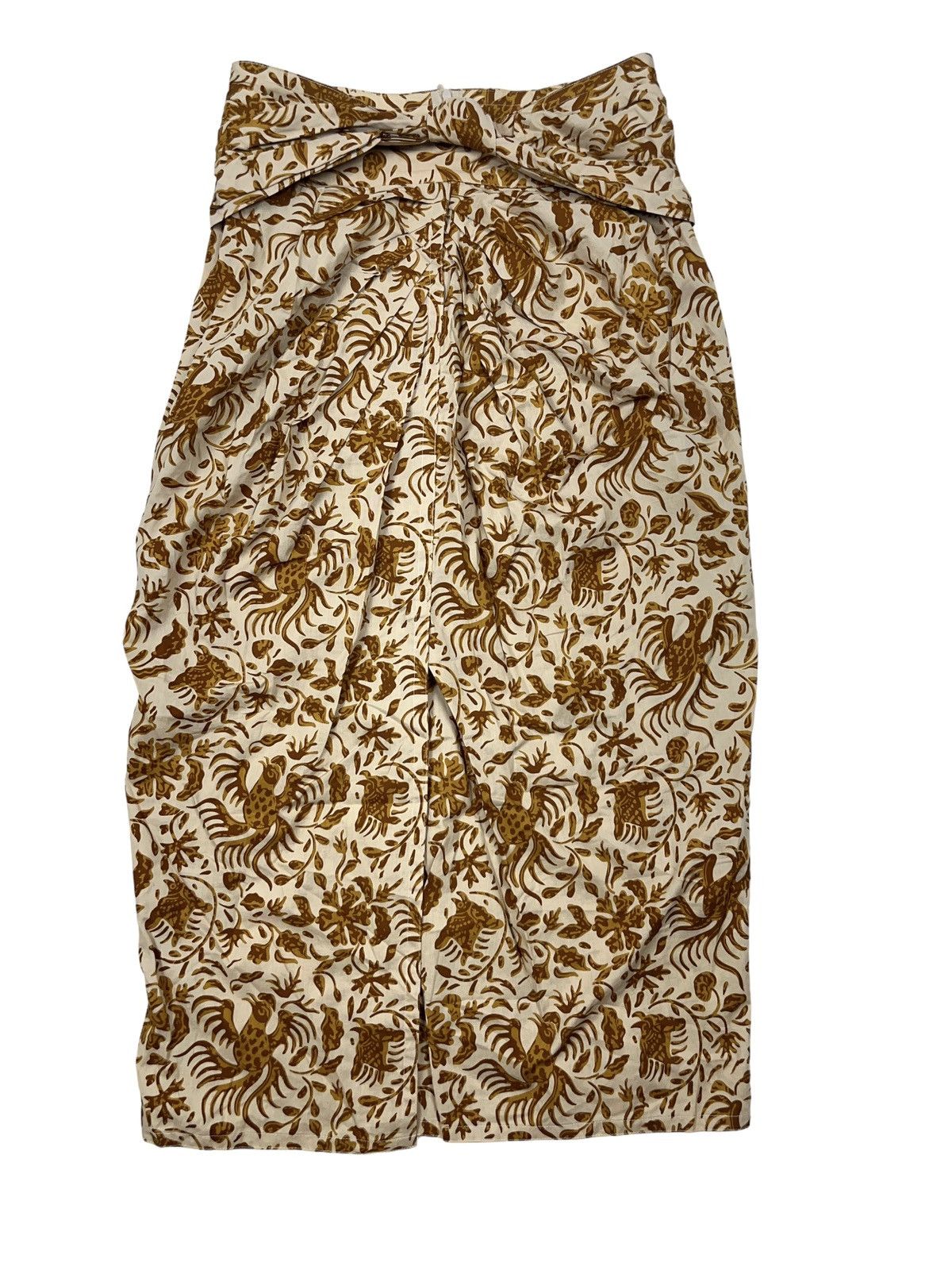 Jil Sander × Vintage Vintage Jil Sander West Germany Skirt Animal Pattern Size 27" / US 4 / IT 40 - 2 Thumbnail