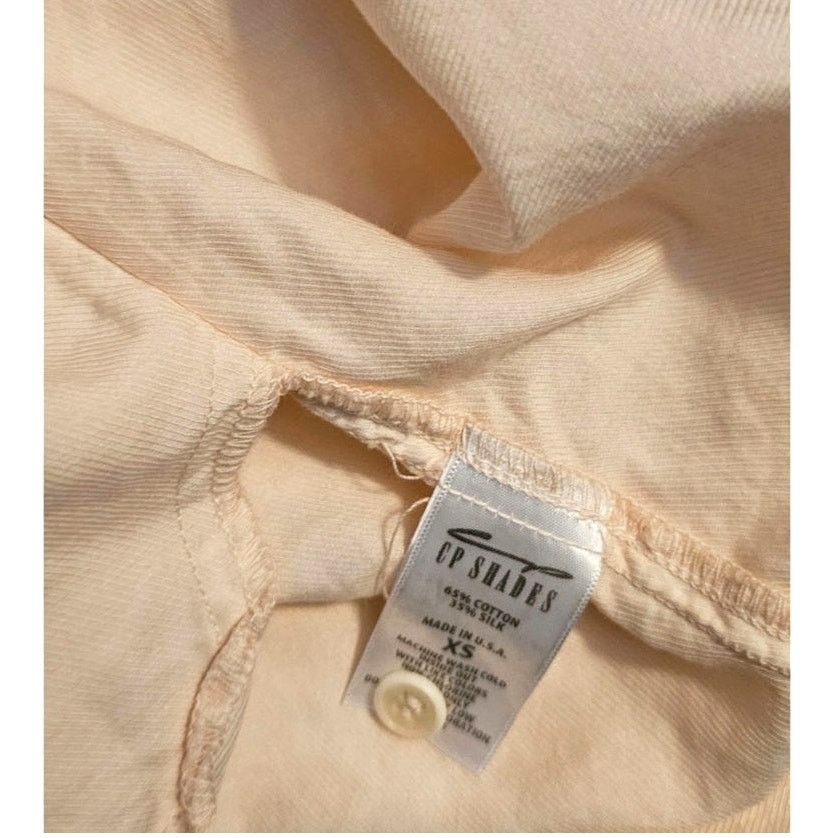 CP Shades × Free People New Jasmine Tunic Cotton/Silk Blend $225 XS Pink Size XS / US 0-2 / IT 36-38 - 4 Thumbnail