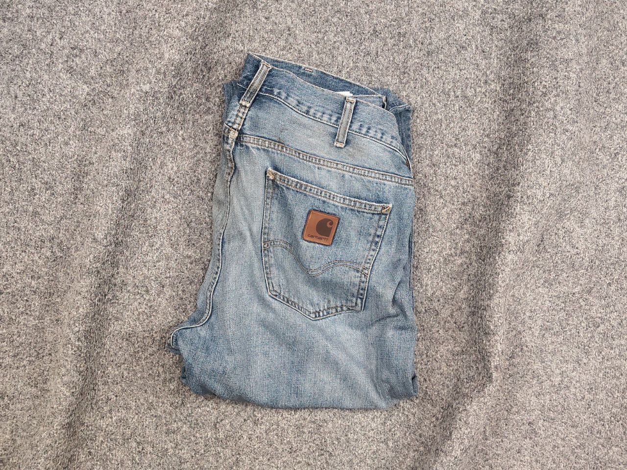 Carhartt Vintage Carhartt Marlow Pants Distressed Faded denim Jeans Size US 36 / EU 52 - 1 Thumbnail