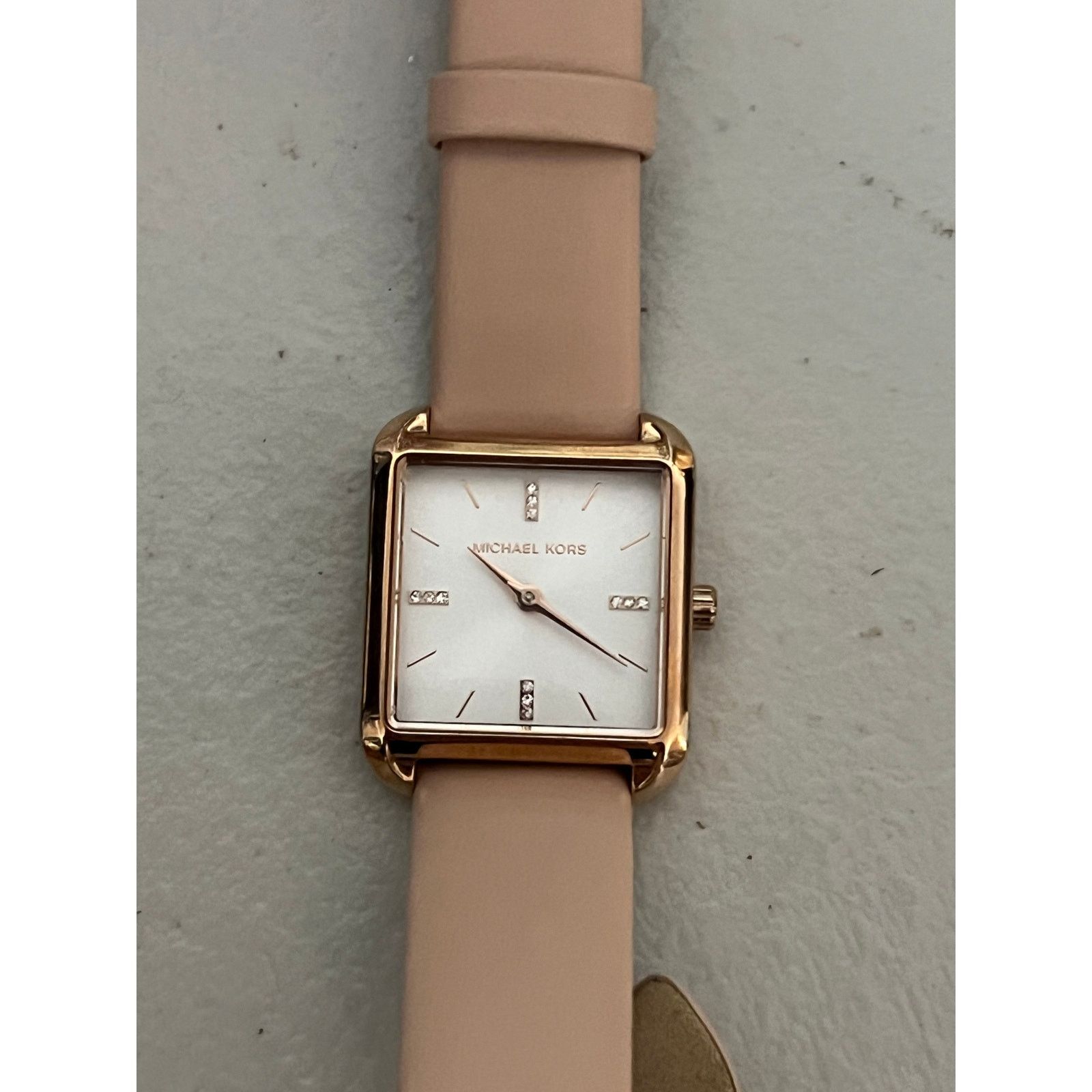 Michael Kors Michael Kors MK2826 Drew Blush Pink Leather Double Wrap Size ONE SIZE - 1 Thumbnail