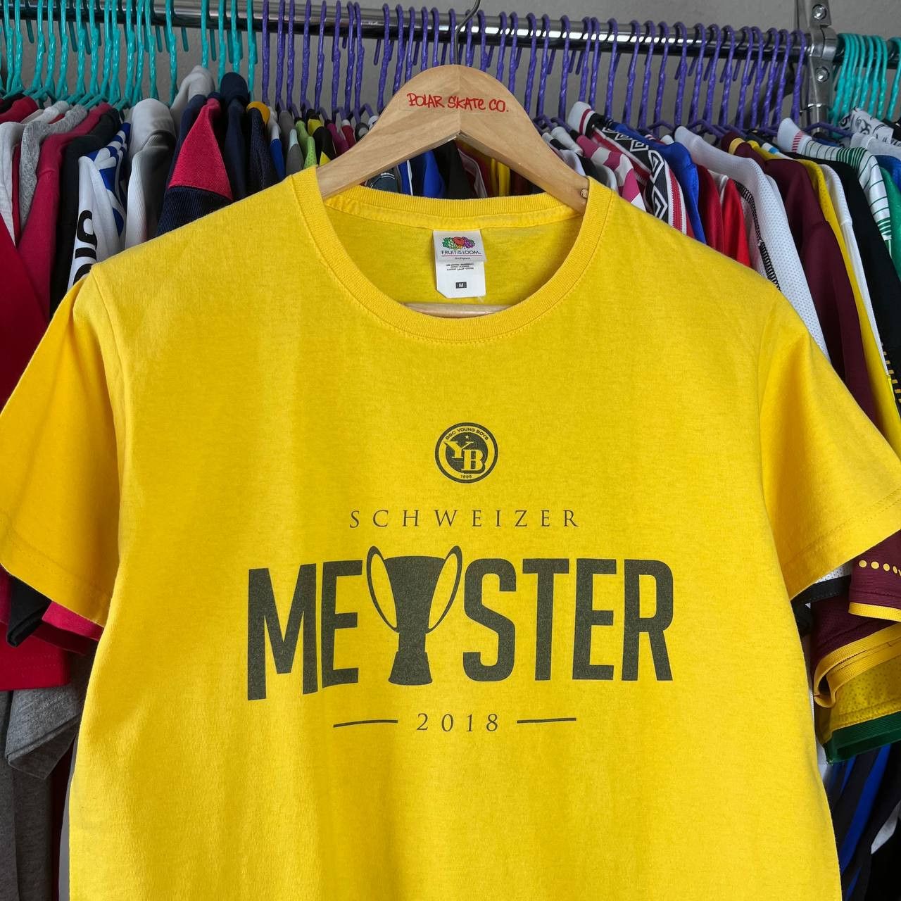 Fruit Of The Loom BSC Young Boys 2018 Football Soccer Supporter Tshirt Size US M / EU 48-50 / 2 - 1 Thumbnail