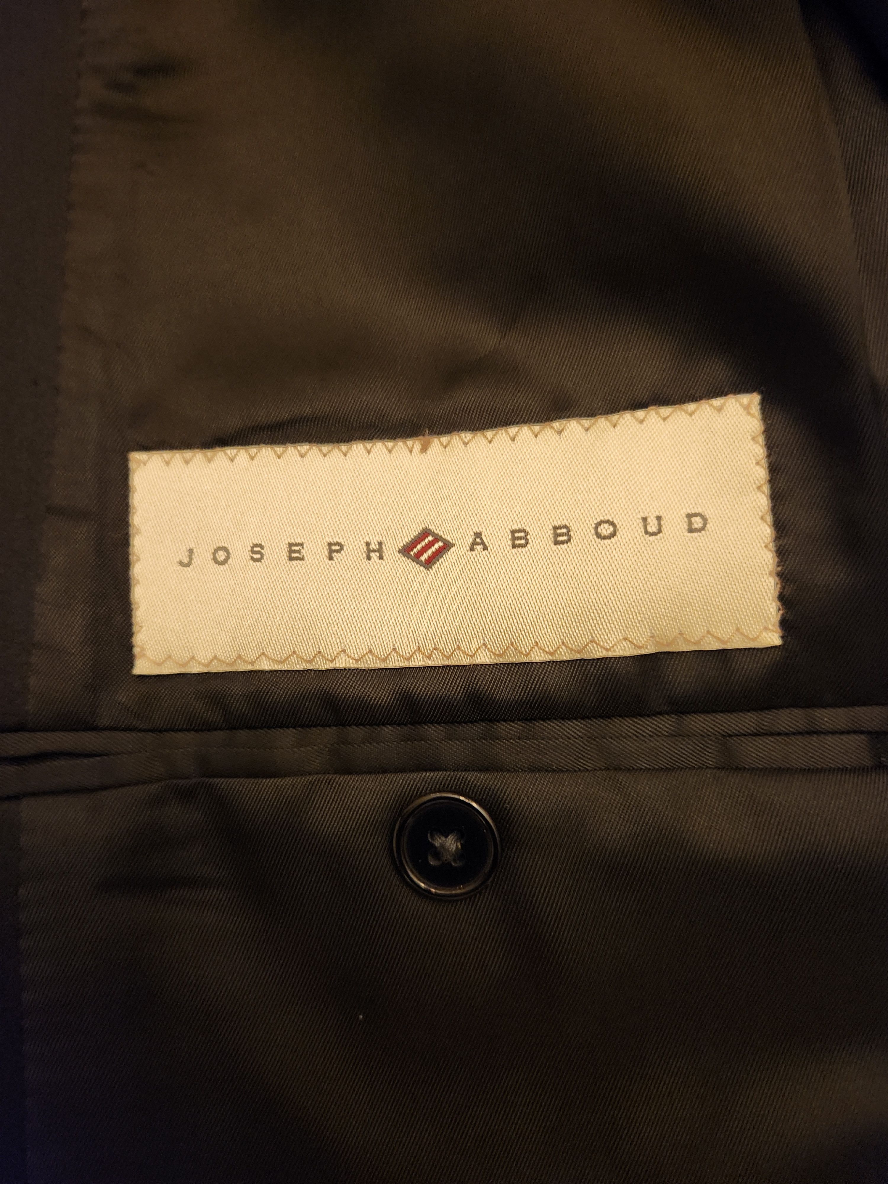 Jos. A. Bank Vintage 100% Wool 3 Button Tuxedo Size 42R - 7 Thumbnail