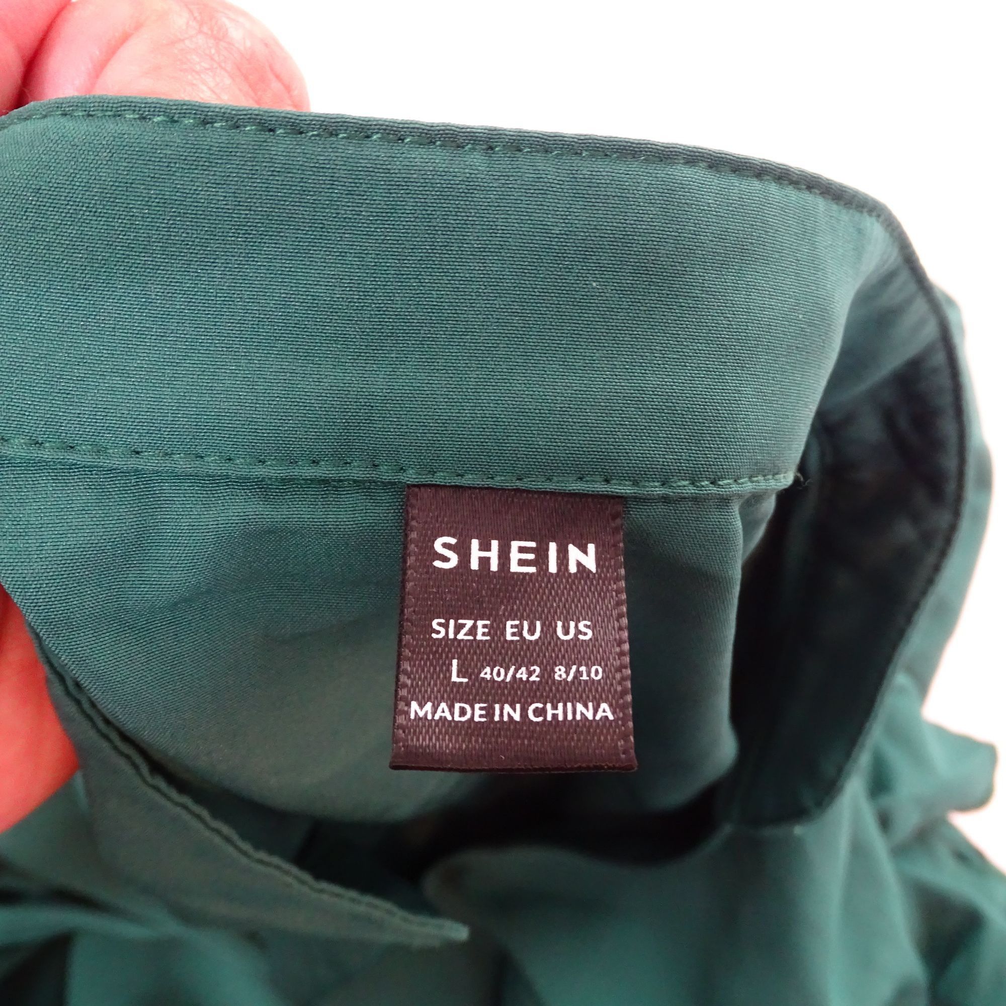 Shein Shein Green Ruffle Tiered Midi Maxi Dress Size L 8 10 Size L / US 10 / IT 46 - 5 Thumbnail