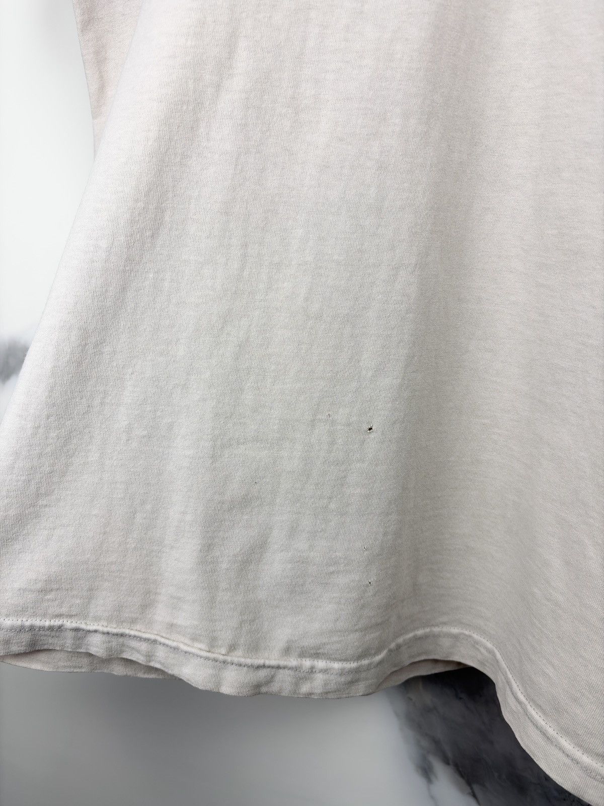 Chrome Hearts Chrome Hearts Vintage Faded Tan Scroll Logo Pocket Tshirt Size US L / EU 52-54 / 3 - 6 Thumbnail