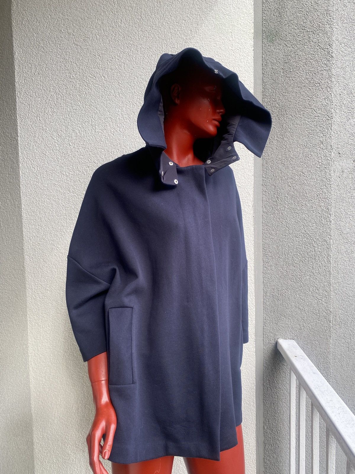 Cos COS Scuba Cape Jacket with Detachable Hood Size S / US 4 / IT 40 - 8 Thumbnail