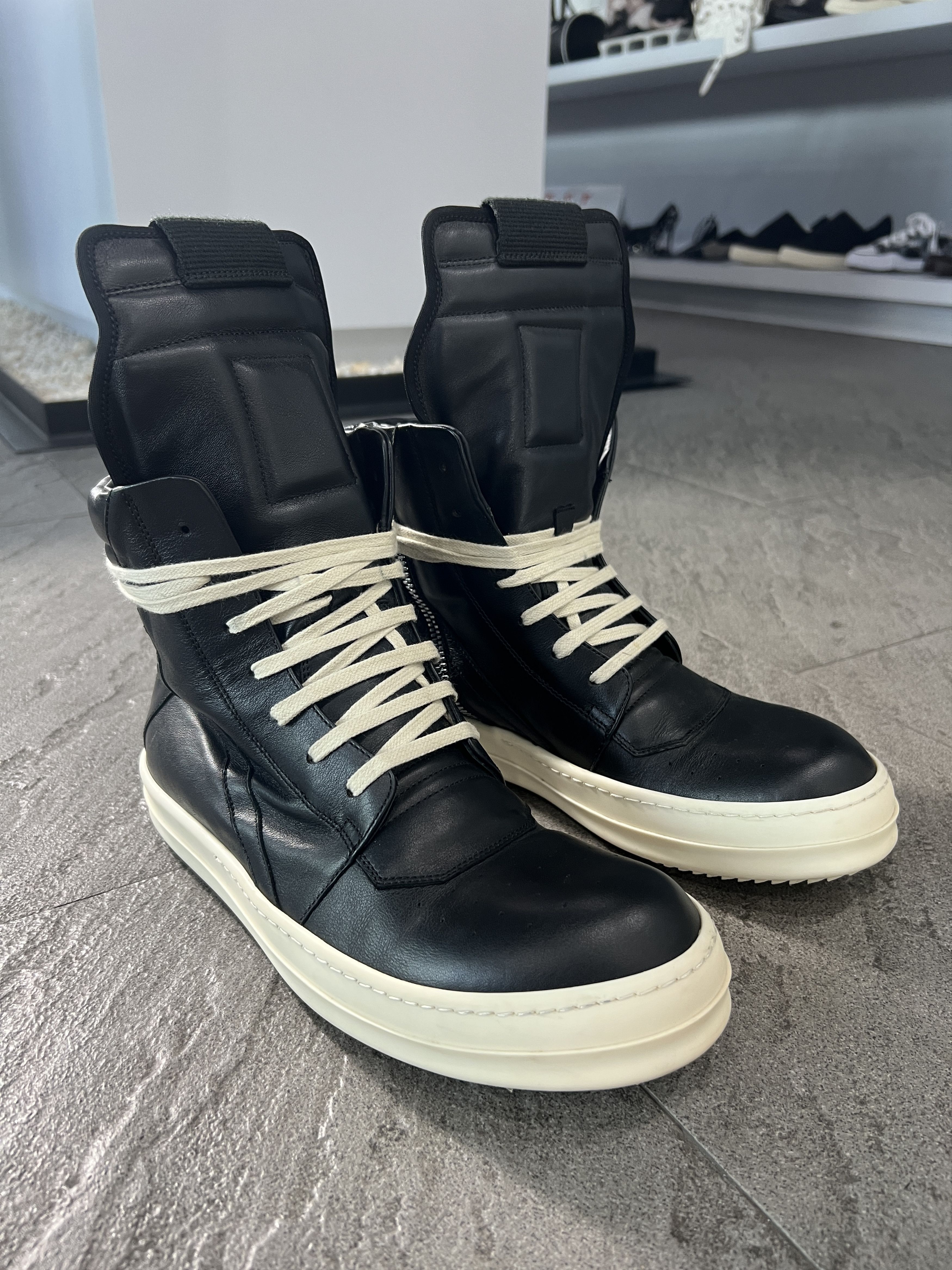 Rick Owens Rick Owens Geobasket Performa Taped/Rubberized | Grailed