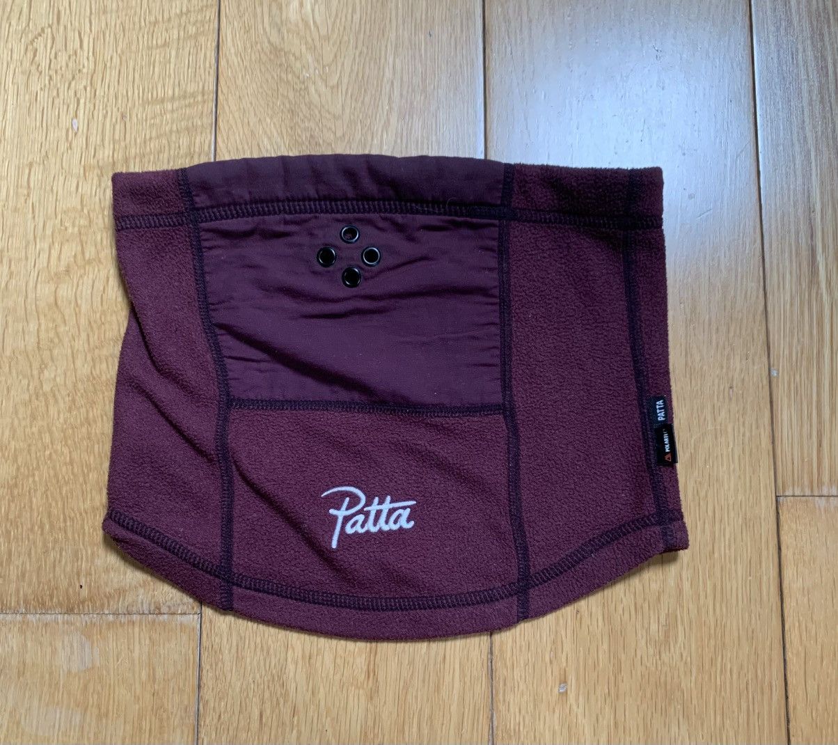 Patta Patta Maroon Amsterdam Neck Warmer Size ONE SIZE - 1 Thumbnail