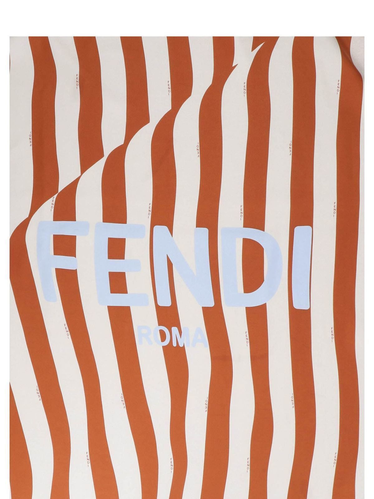 Fendi o1s1wg111125 Size: OS / Pequin Foulard in Multicolor Size ONE SIZE - 2 Thumbnail