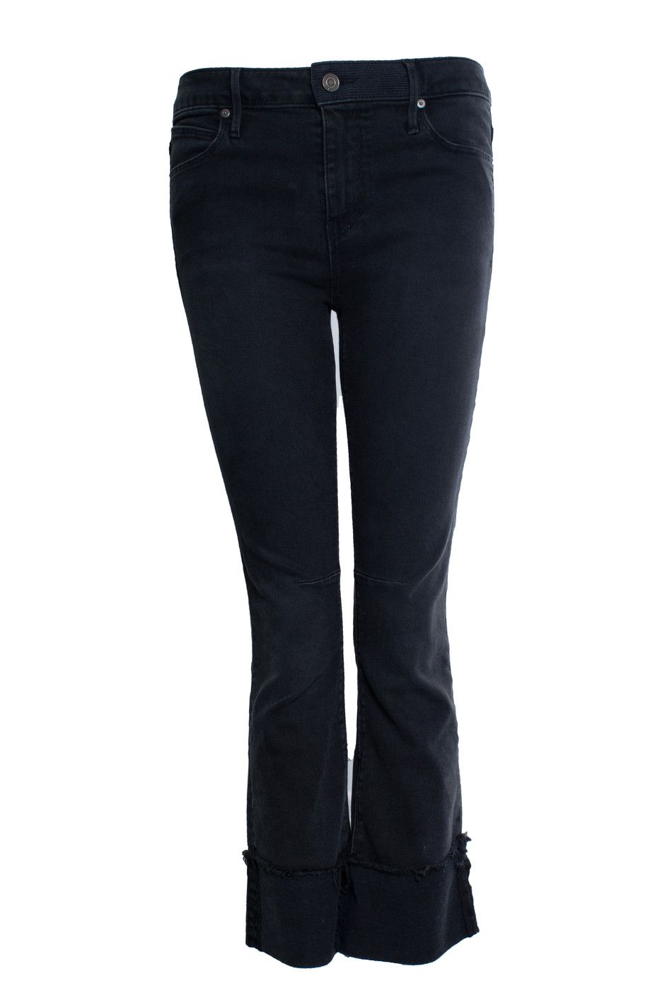 Rta RtA, black jeans with folded effect Size 30" / US 8 / IT 44 - 1 Thumbnail
