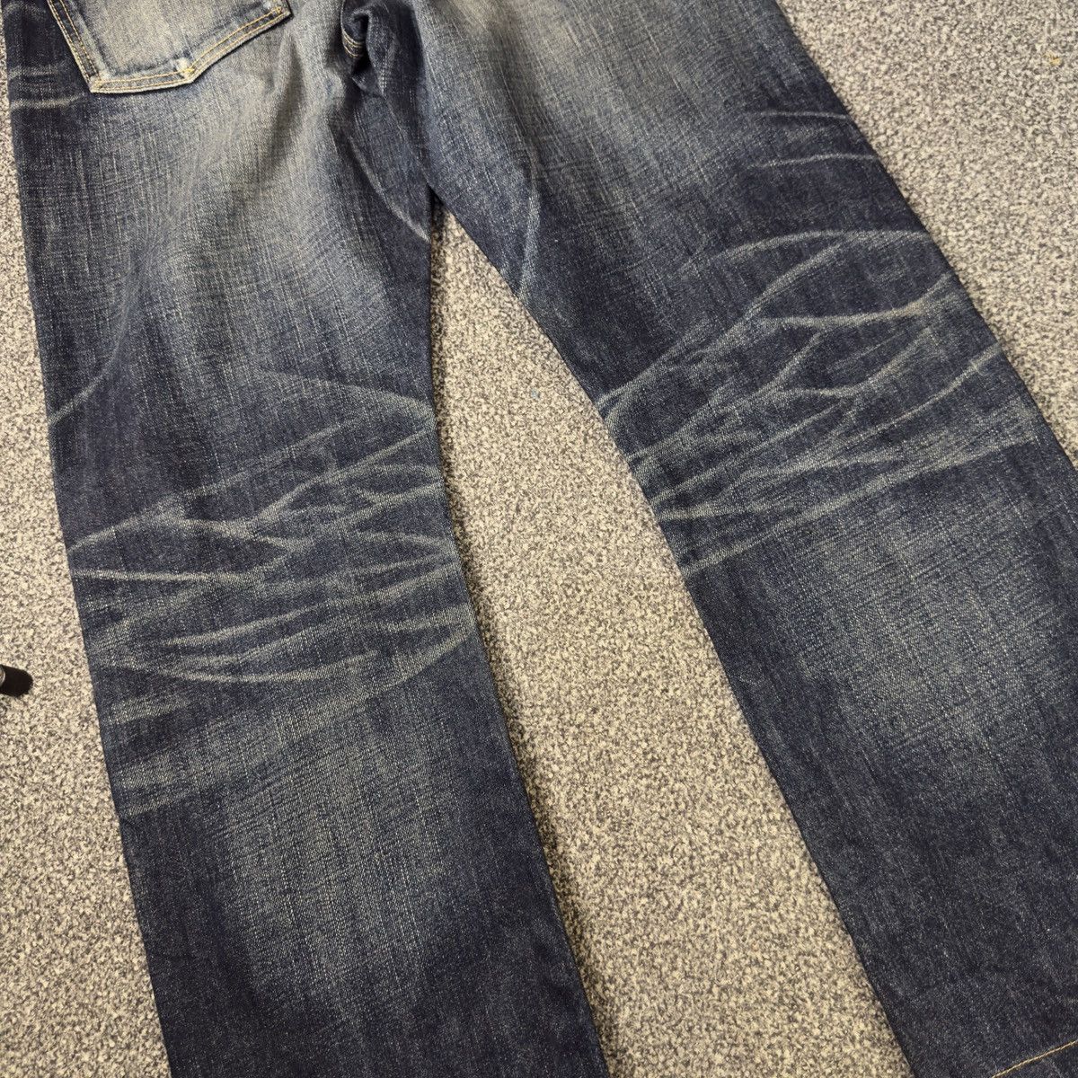 Japanese Brand 🔥🇯🇵 Back Number Limited Edition Denim Size US 33 - 12 Thumbnail