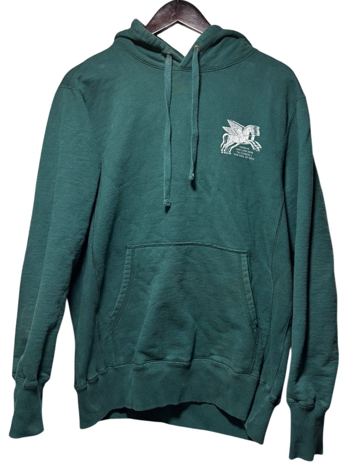 Aime Leon Dore × Porsche Design Aime Leon Dore X Porsche 964 Green Hoodie Sweatshirt Size M Size US M / EU 48-50 / 2 - 1 Thumbnail