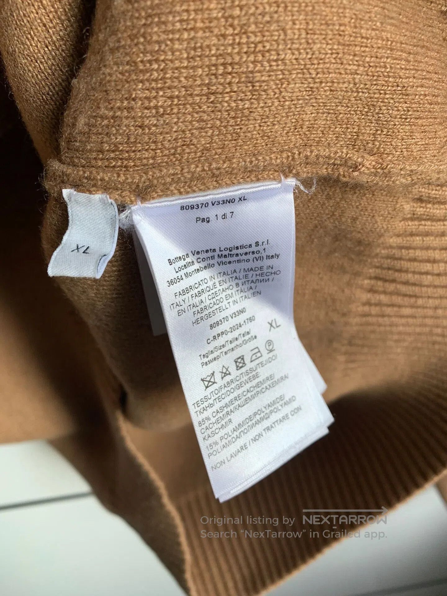 Bottega Veneta Bottega Veneta Wool Half. Size US XL / EU 56 / 4 - 5 Thumbnail