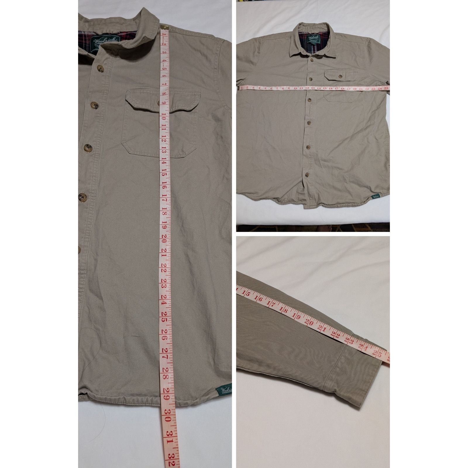 Other Vintage Woolrich Shirt Mens XL Shacket Plaid Lined Jacket Size US XL / EU 56 / 4 - 7 Thumbnail