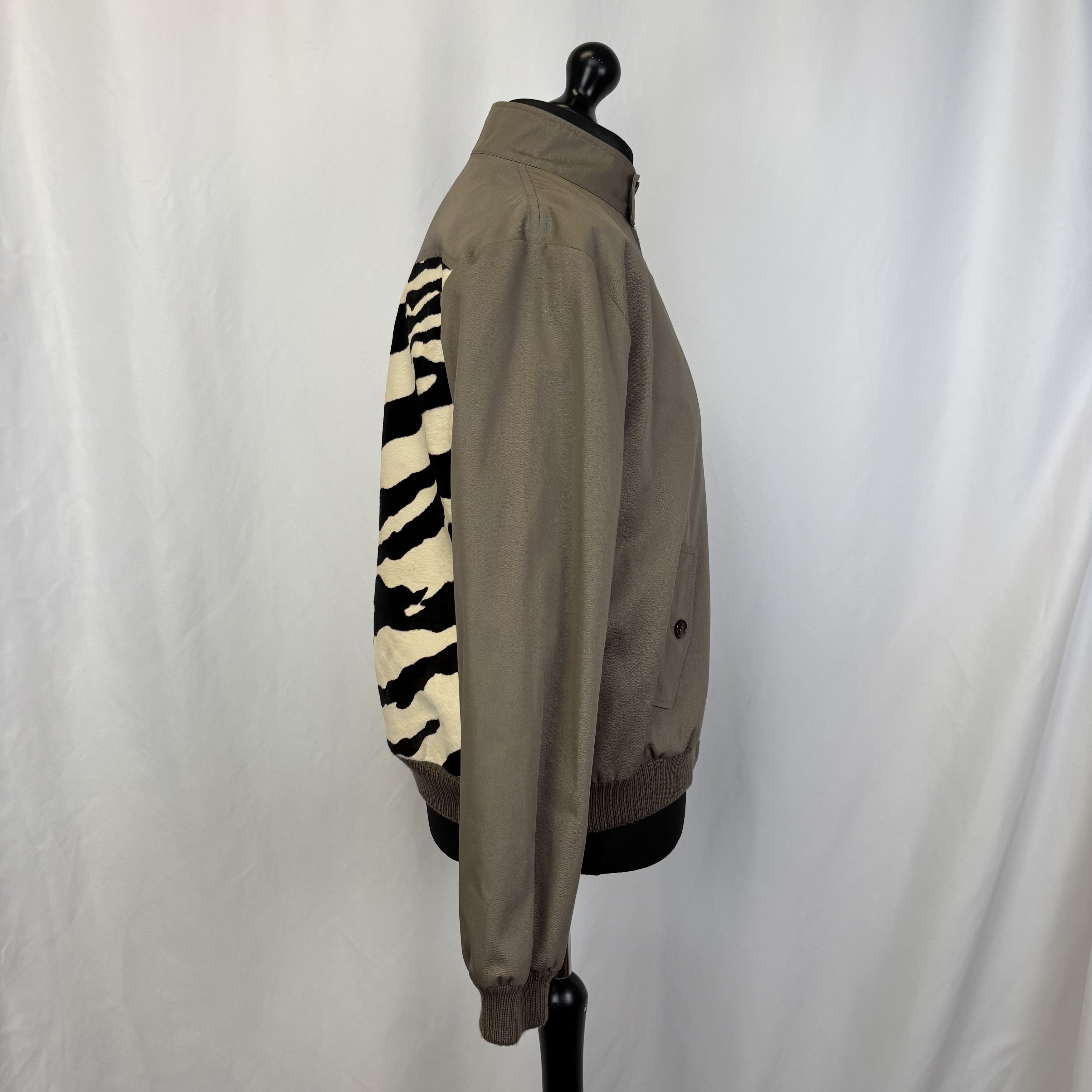 Saint Laurent Paris Saint Laurent Zebra Back Jacket Size US L / EU 52-54 / 3 - 2 Thumbnail