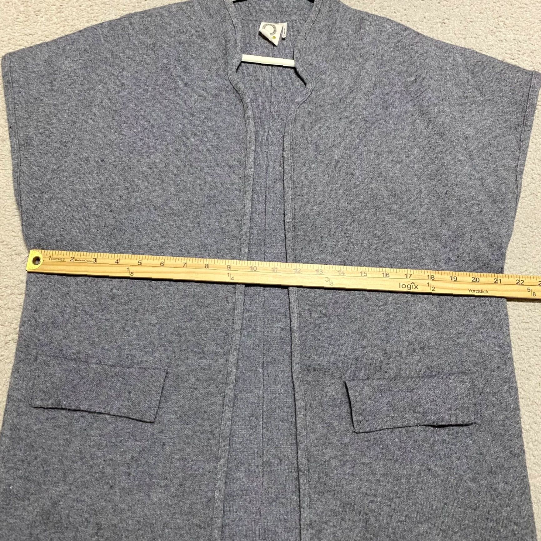 Anthropologie Anthropologie Akemi + Kin Sweater Women Small Gray Open Front Short Sleeve Knit Cardigan Bohemian 90s Style Mens Womens Size S / US 4 / IT 40 - 5 Thumbnail
