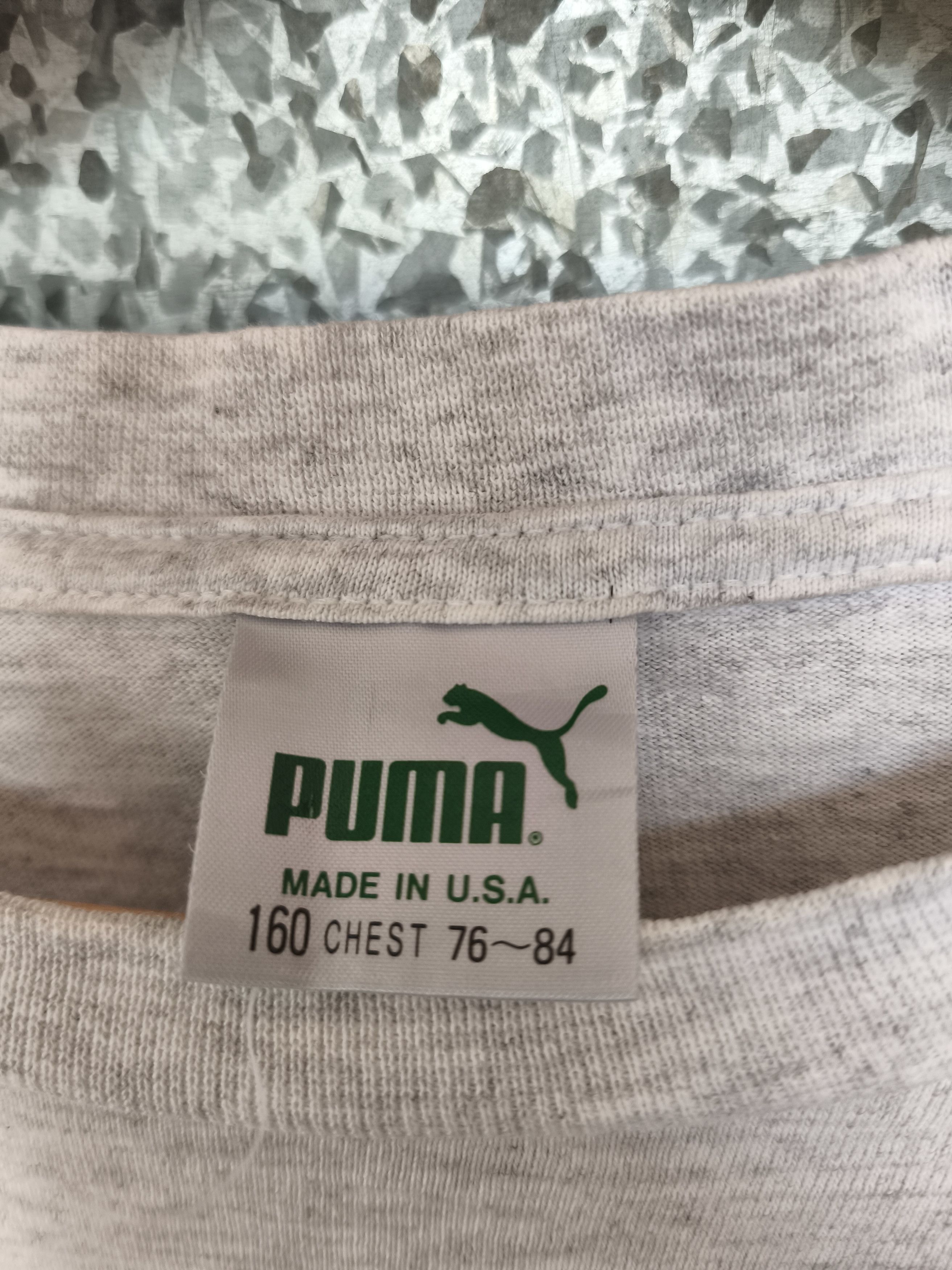 Puma 🔥 Vintage 90s Vintage Puma t shirt big logo single stitch Size US M / EU 48-50 / 2 - 8 Thumbnail