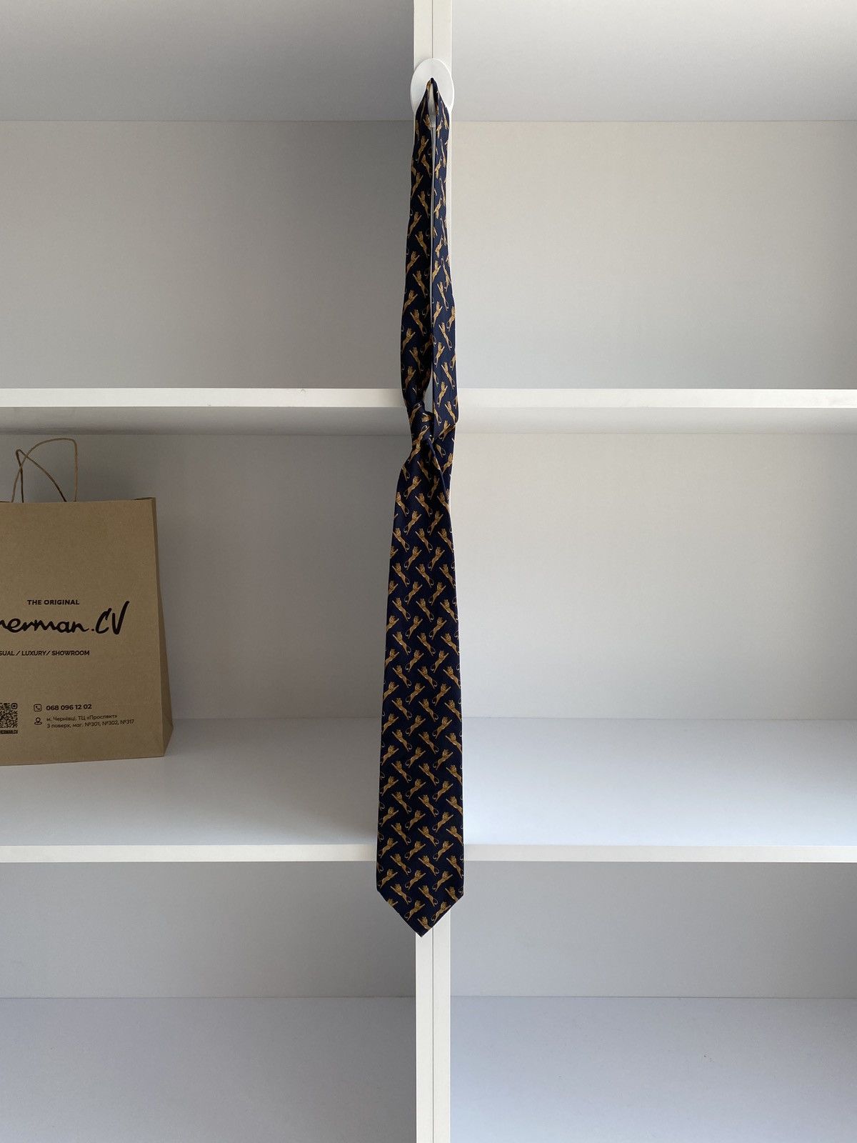 Gucci × Vintage Vintage Rare Gucci Tie Size ONE SIZE - 3 Thumbnail