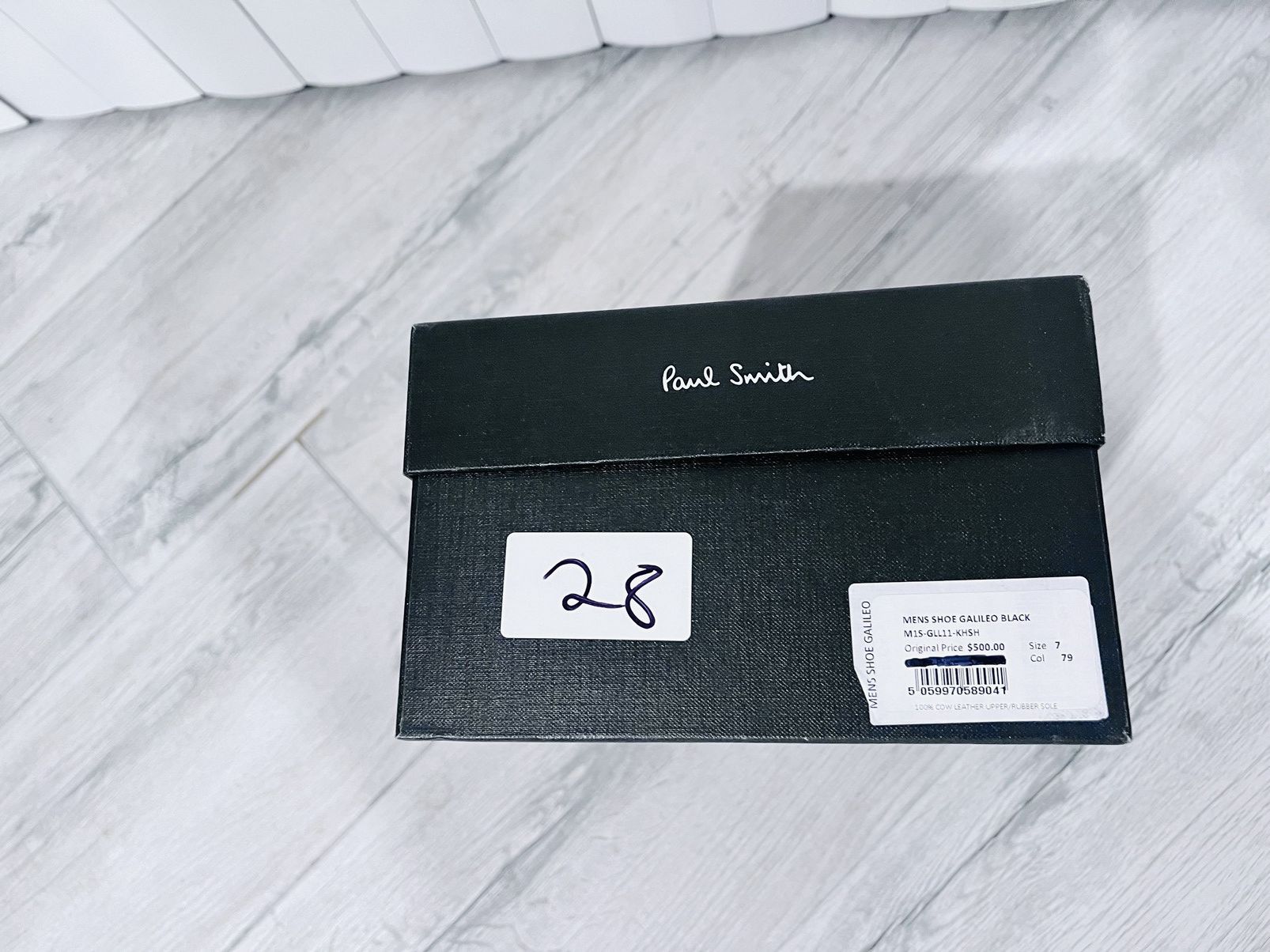 Paul Smith Paul Smith Black Wingtip Dress Shoes Made in Italy US8 UK7 Size US 8 / EU 41 - 11 Thumbnail
