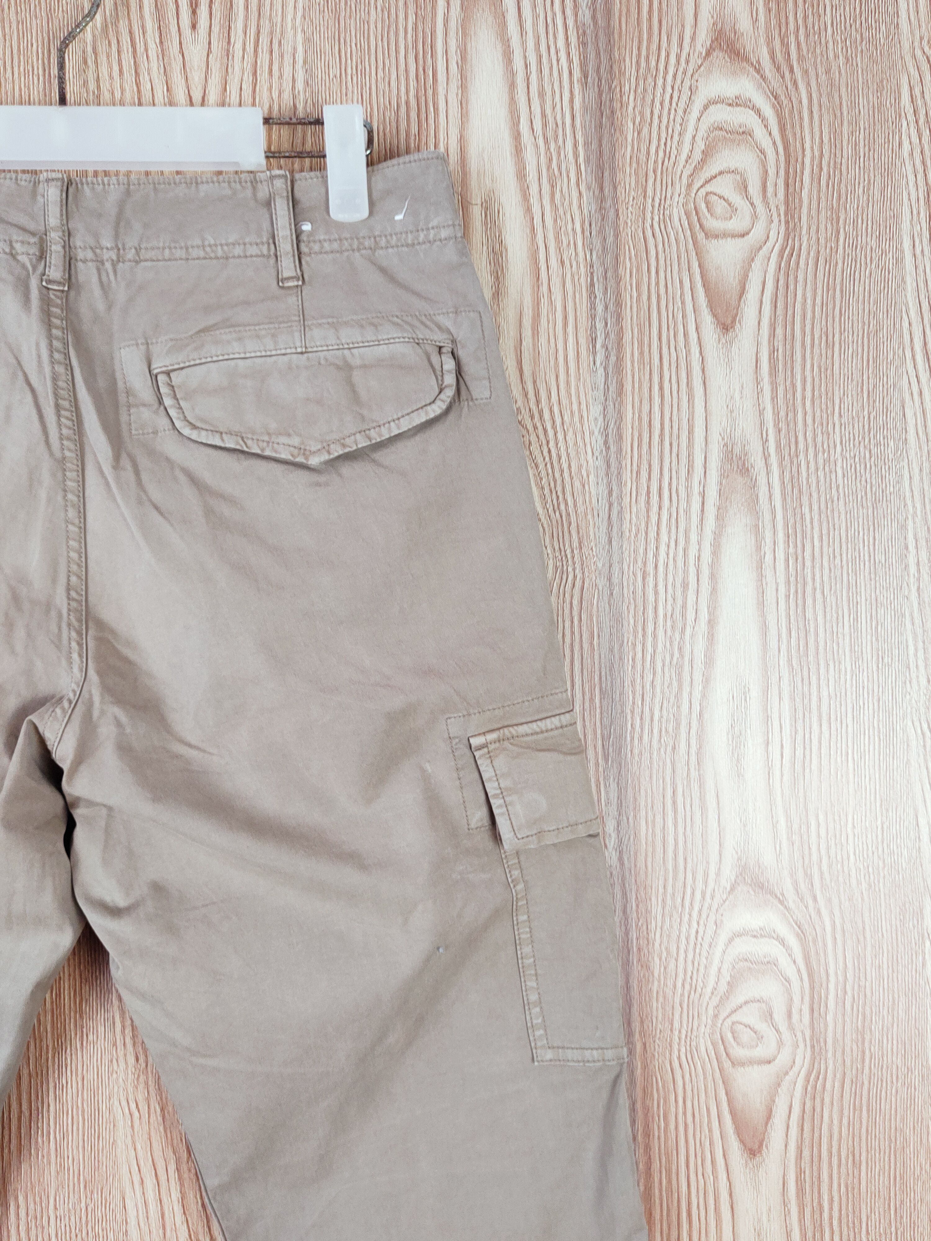 Japanese Brand Uniqlo Beige Multipocket Tactical Cargo Pants #W278 Size US 30 / EU 46 - 10 Thumbnail