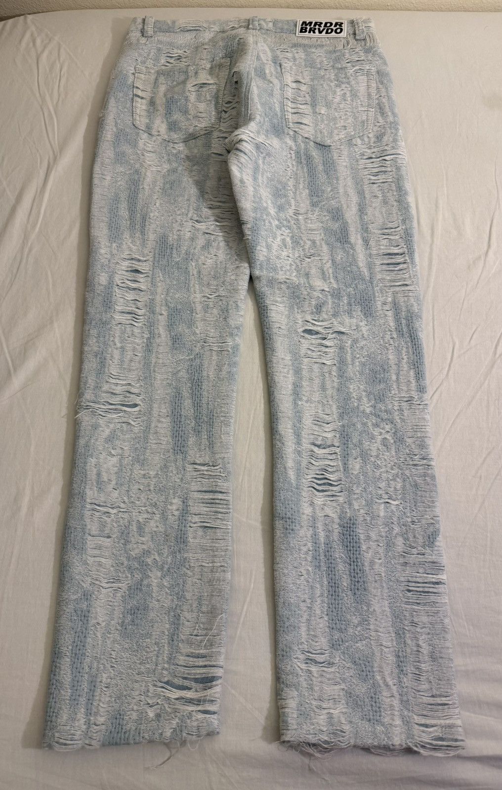 Who Decides War Who Decides War Distressed Storm Denim Pant 34 Size US 34 / EU 50 - 2 Thumbnail