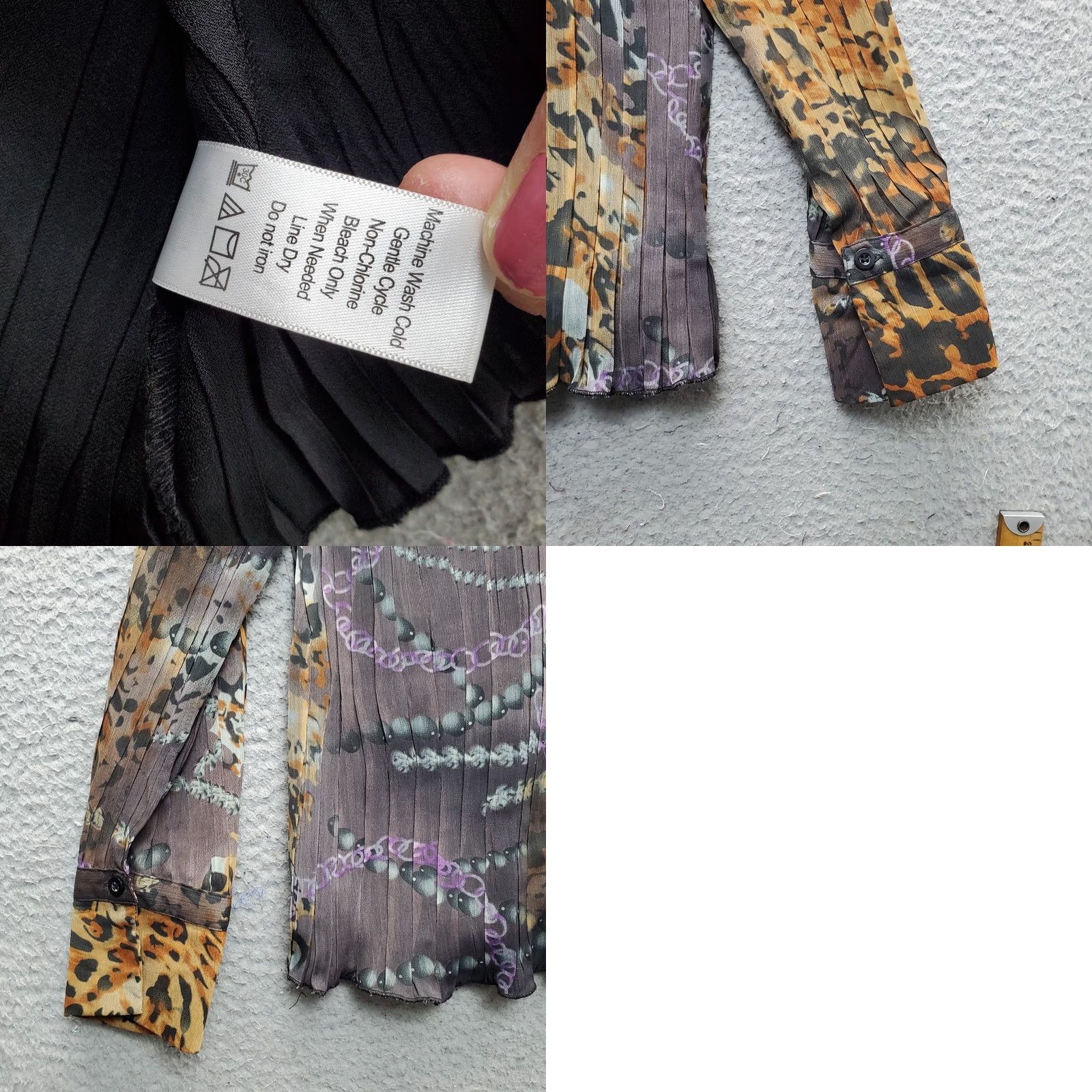 Coldwater Creek Coldwater Creek Shirt Womens L Leopard Print Long Sleeve Button Front Size L / US 10 / IT 46 - 8 Thumbnail