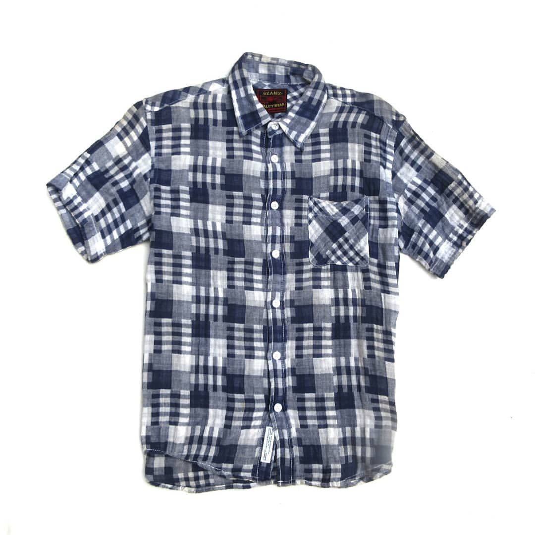 Beams Plus × Designer × Japanese Brand Beams Heart Flanel Of Japan Short Sleeves Flannel Shirt woo Size US M / EU 48-50 / 2 - 1 Thumbnail