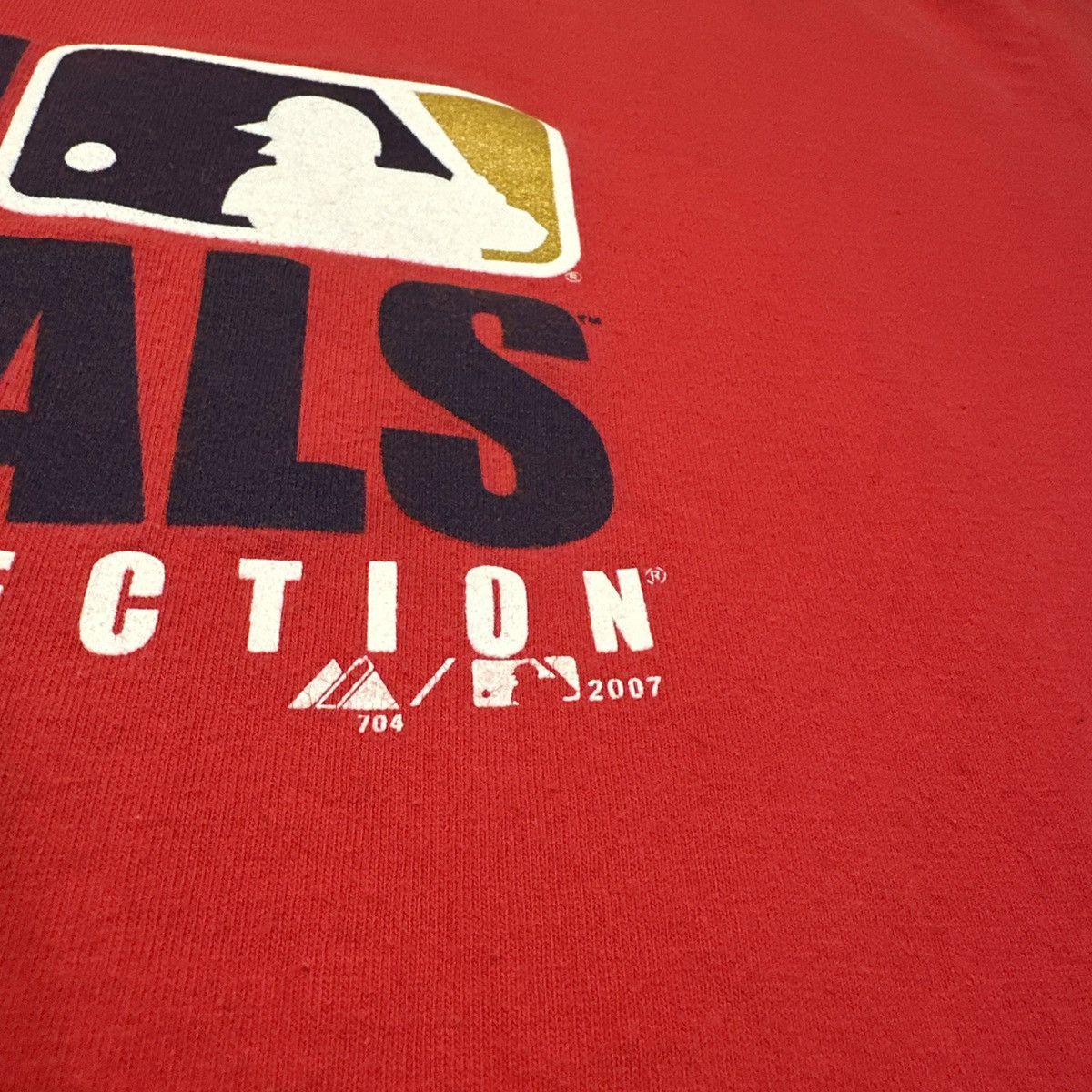 MLB × Majestic Vintage Y2K Washington Nationals MLB Majestic Shirt Size US XL / EU 56 / 4 - 4 Thumbnail