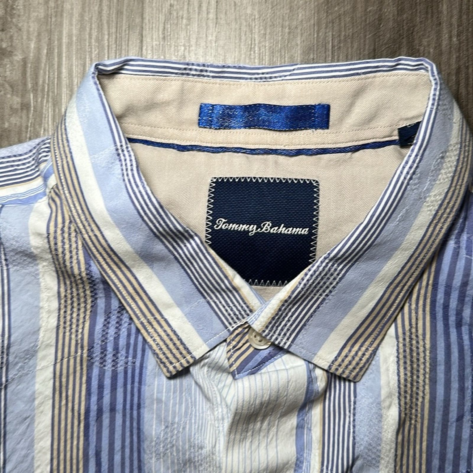 Tommy Bahama Tommy Bahama Silk Blend Striped Floral Long Sleeve - XL Size US XL / EU 56 / 4 - 6 Thumbnail