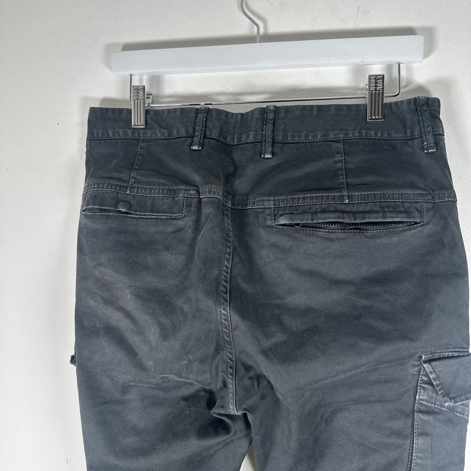 Stone Island Stone Island Black Logo Patch Pants Size US 32 / EU 48 - 5 Thumbnail