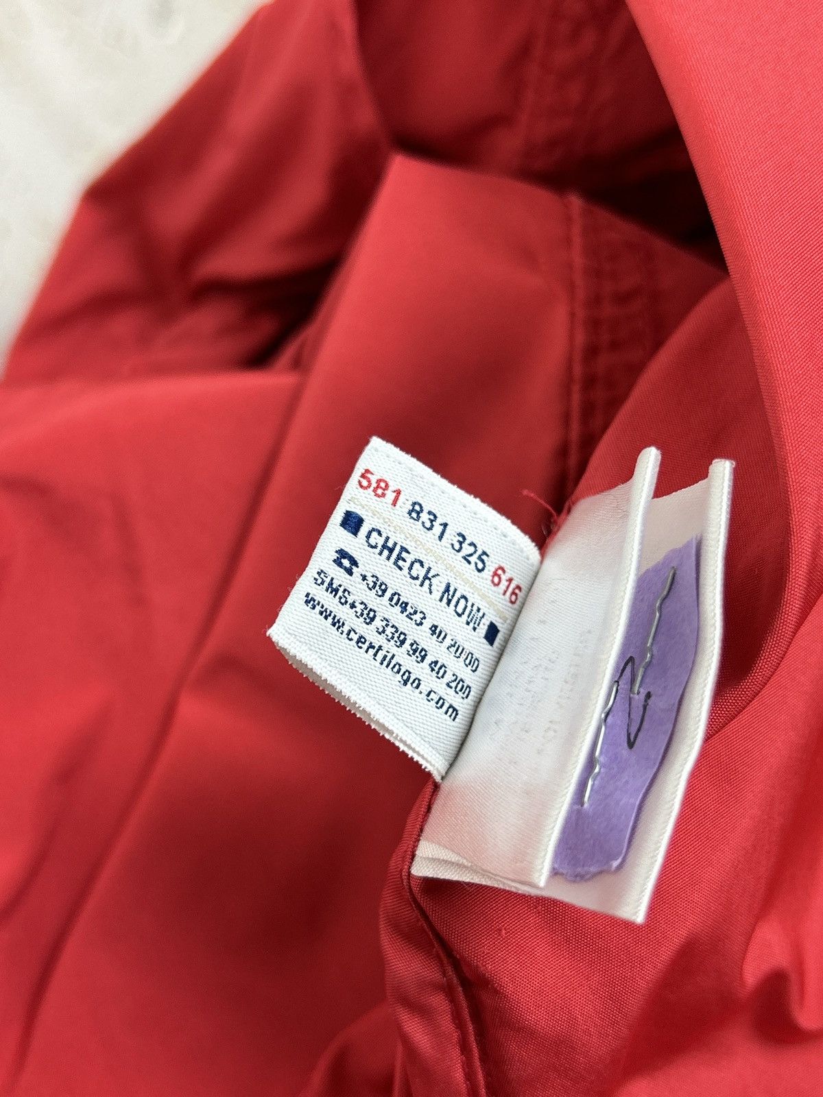 Moncler Moncler Red Rain Jacket Nylon Coat Size 4 Size L / US 10 / IT 46 - 18 Thumbnail