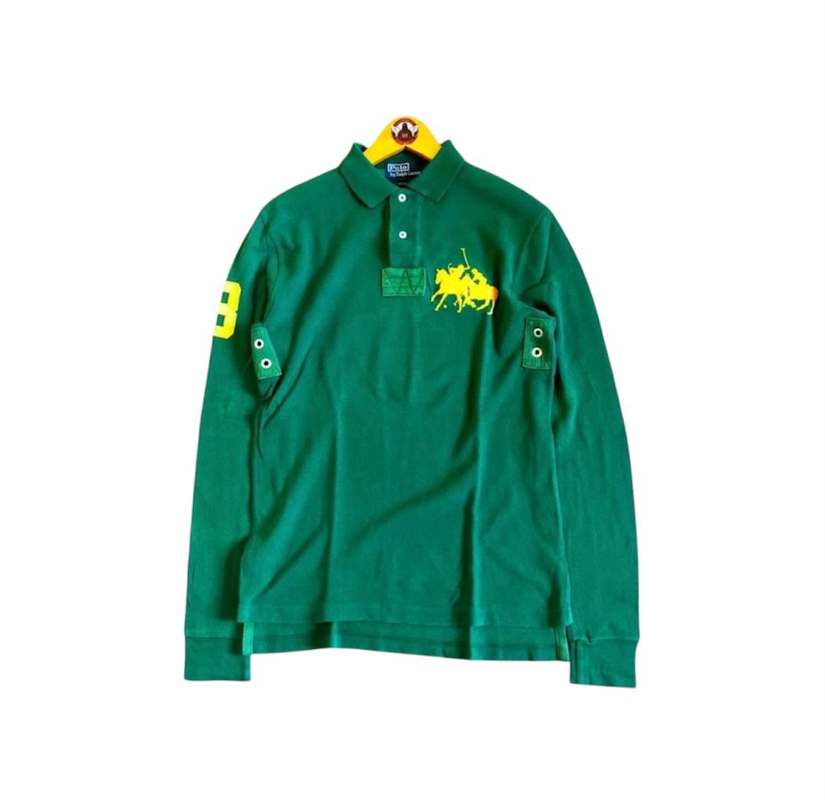 Polo Ralph Lauren Polo Ralph Lauren Big Pony Green Rugby #3 Size US S / EU 44-46 / 1 - 1 Thumbnail