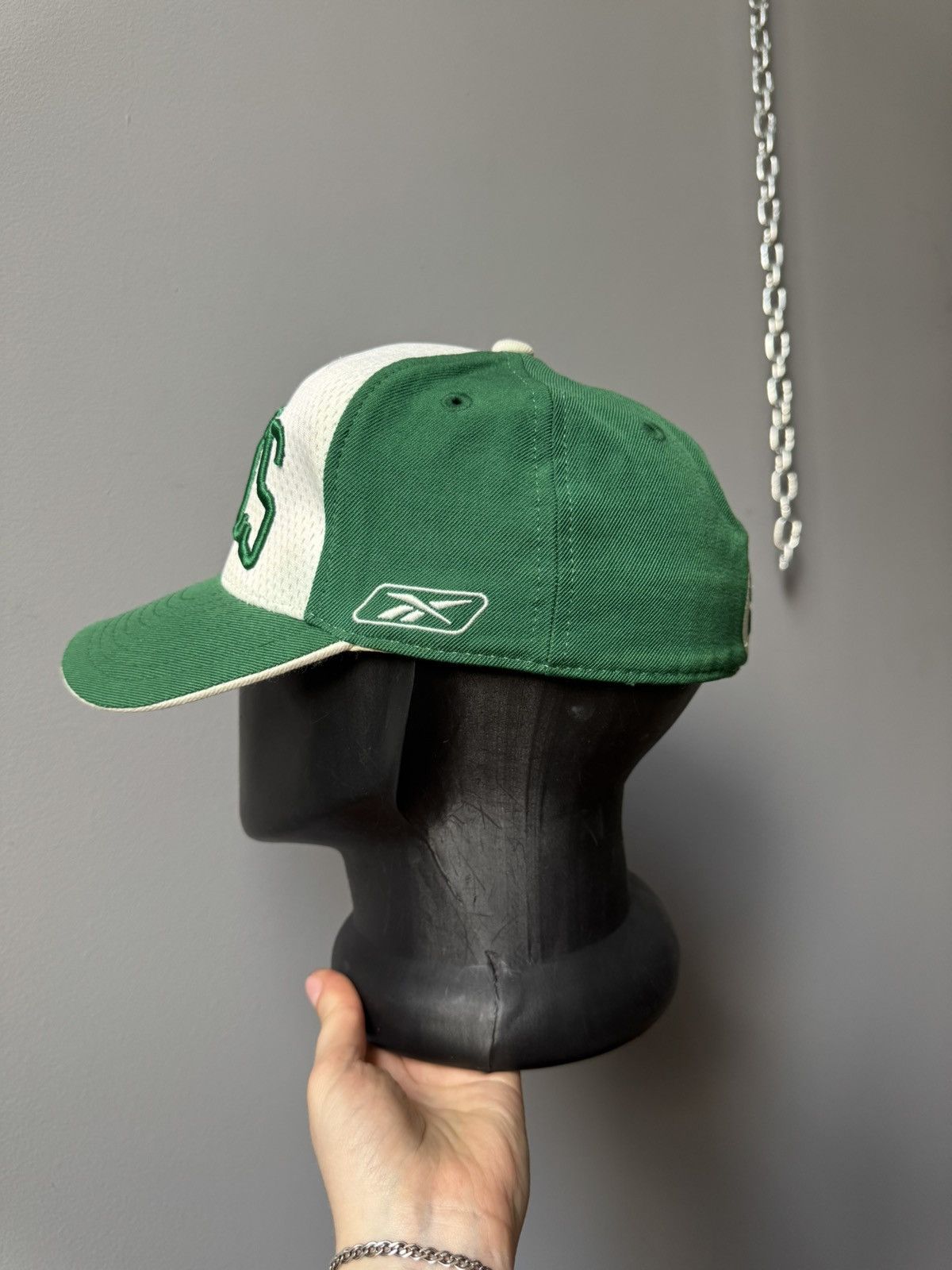 Reebok BOSTON CELTICS MITCHELL & NESS ADULT SNAPBACK HAT Size ONE SIZE - 8 Thumbnail