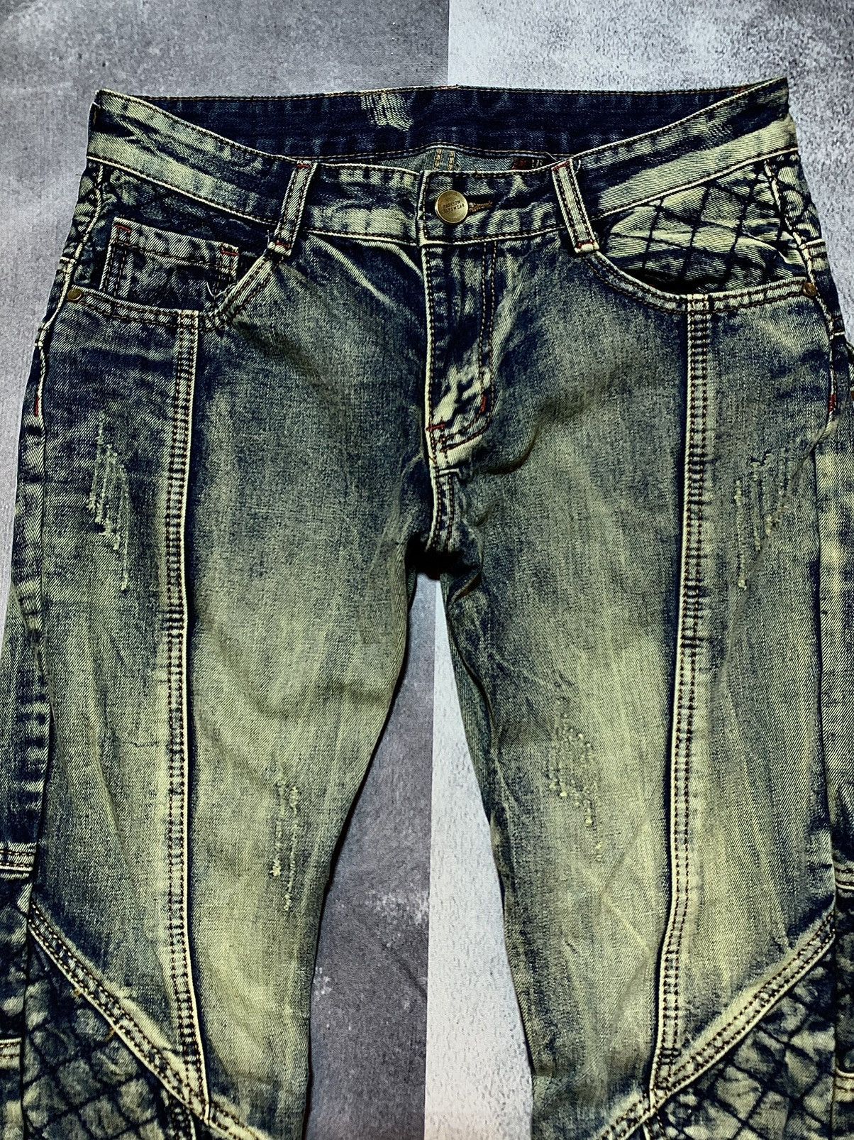 Japanese Brand Vintage Y2K Japanese denim jeans streetwear size 32 Size US 32 / EU 48 - 5 Thumbnail
