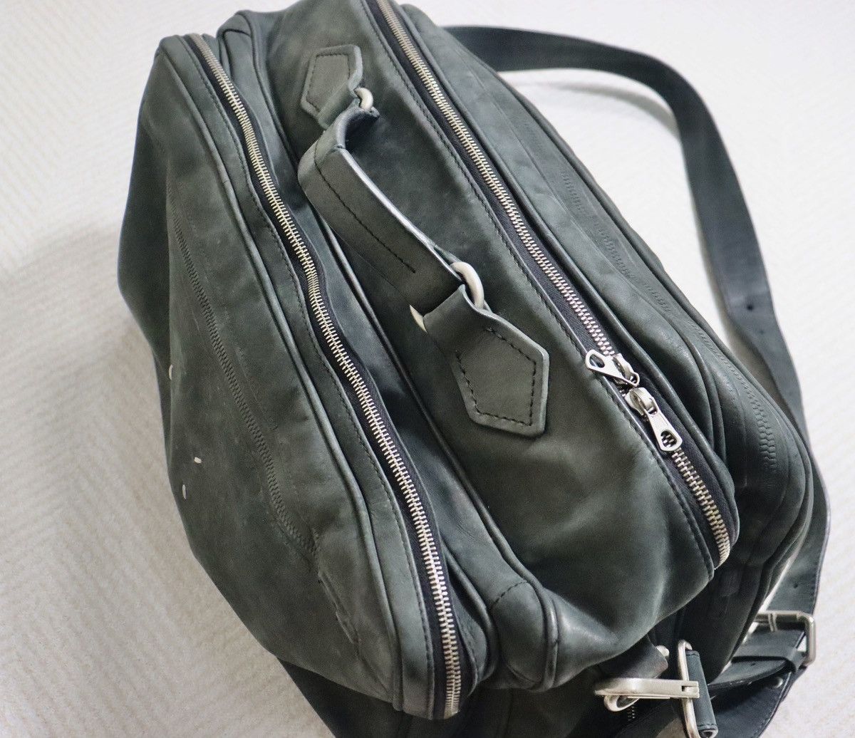 Maison Margiela Maison Martin Margiela Nubuck Leather travelling bag Size ONE SIZE - 7 Thumbnail