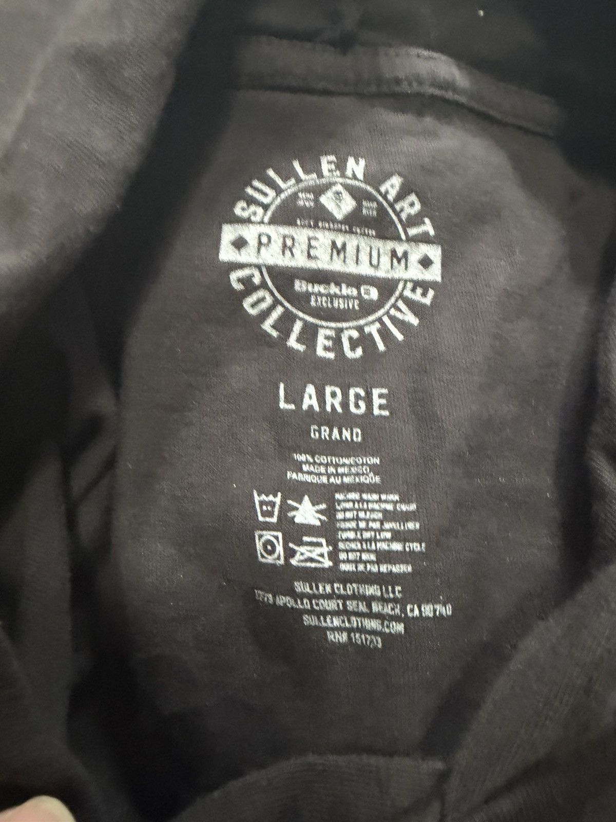 Other Sullen Art Collective black graphic tatted lady hoodie large Size US L / EU 52-54 / 3 - 2 Thumbnail