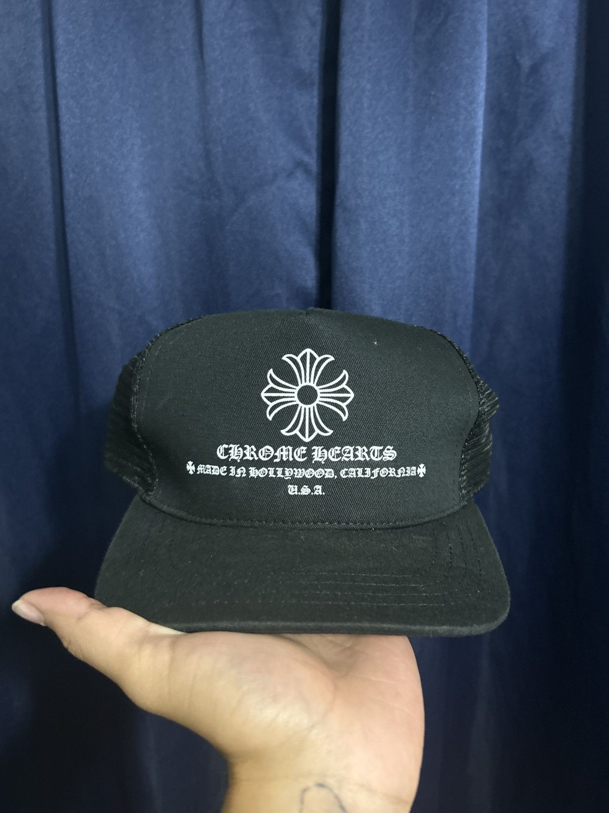 Chrome Hearts Chrome heart trucker hat SIZE OS CLEAN Size ONE SIZE - 1 Thumbnail