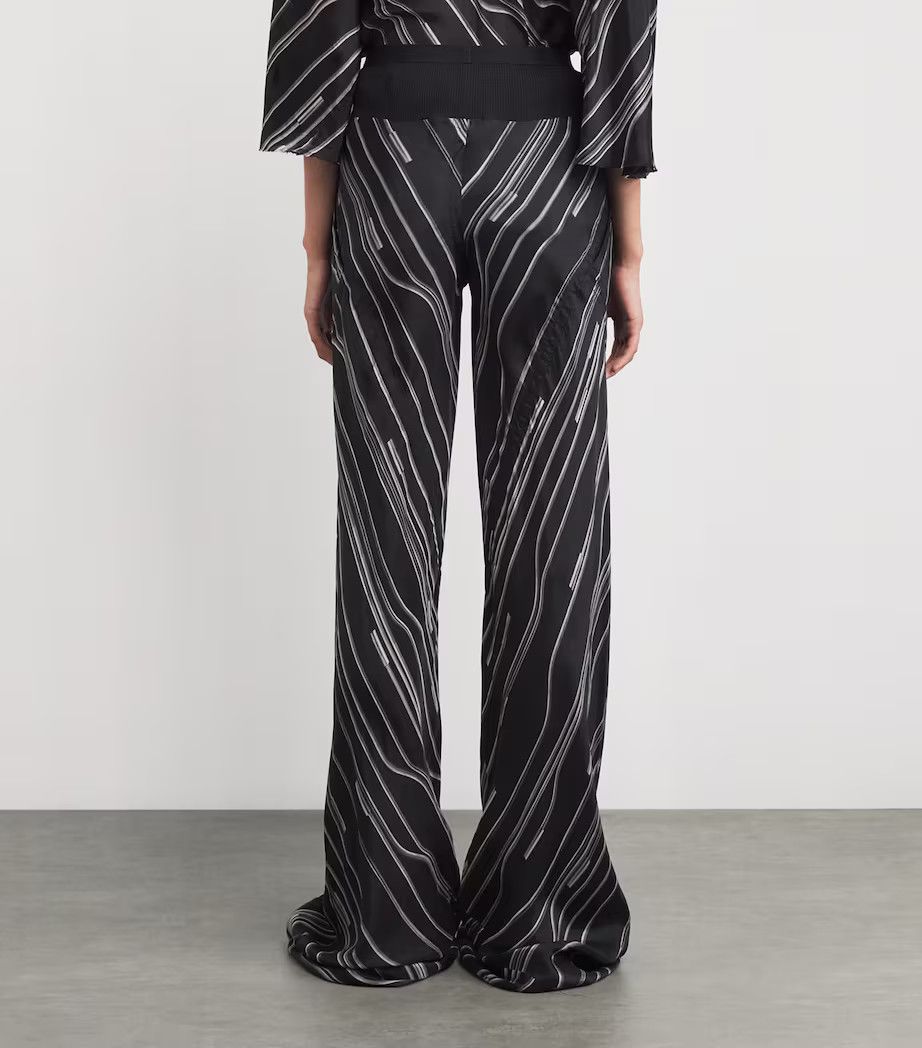 Rick Owens o1y0126 Sweatpant in Black/White Size 28" / US 6 / IT 42 - 3 Thumbnail