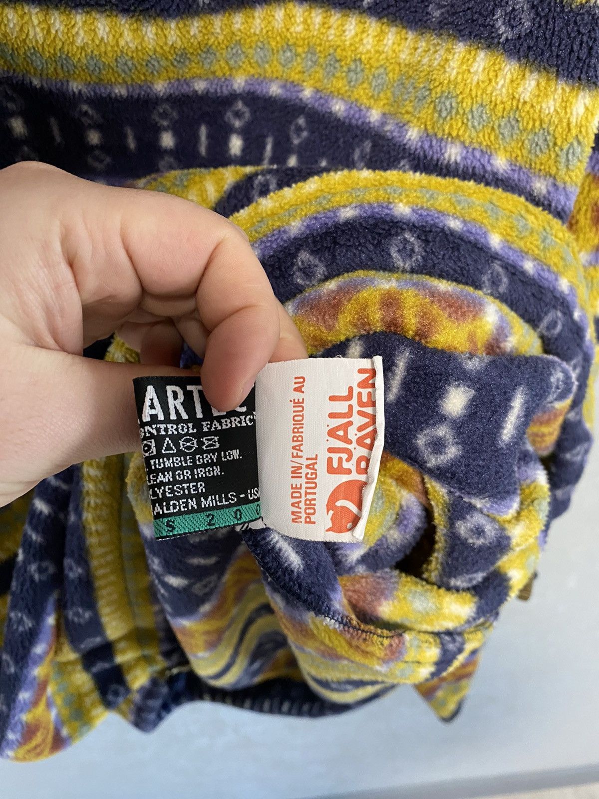 Fjallraven × Vintage Vintage 80s Fjallraven Fleece Pullover Outdoor Polartec L Size US L / EU 52-54 / 3 - 7 Thumbnail